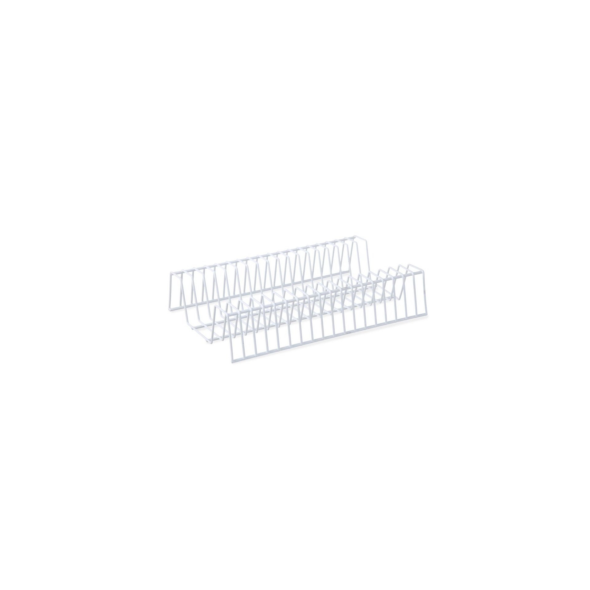Gestell für 18 Gemüseschneidscheiben, 400x250x(H)90mm Gestell für 18 Gemüseschneidscheiben, 400x250x(H)90mm