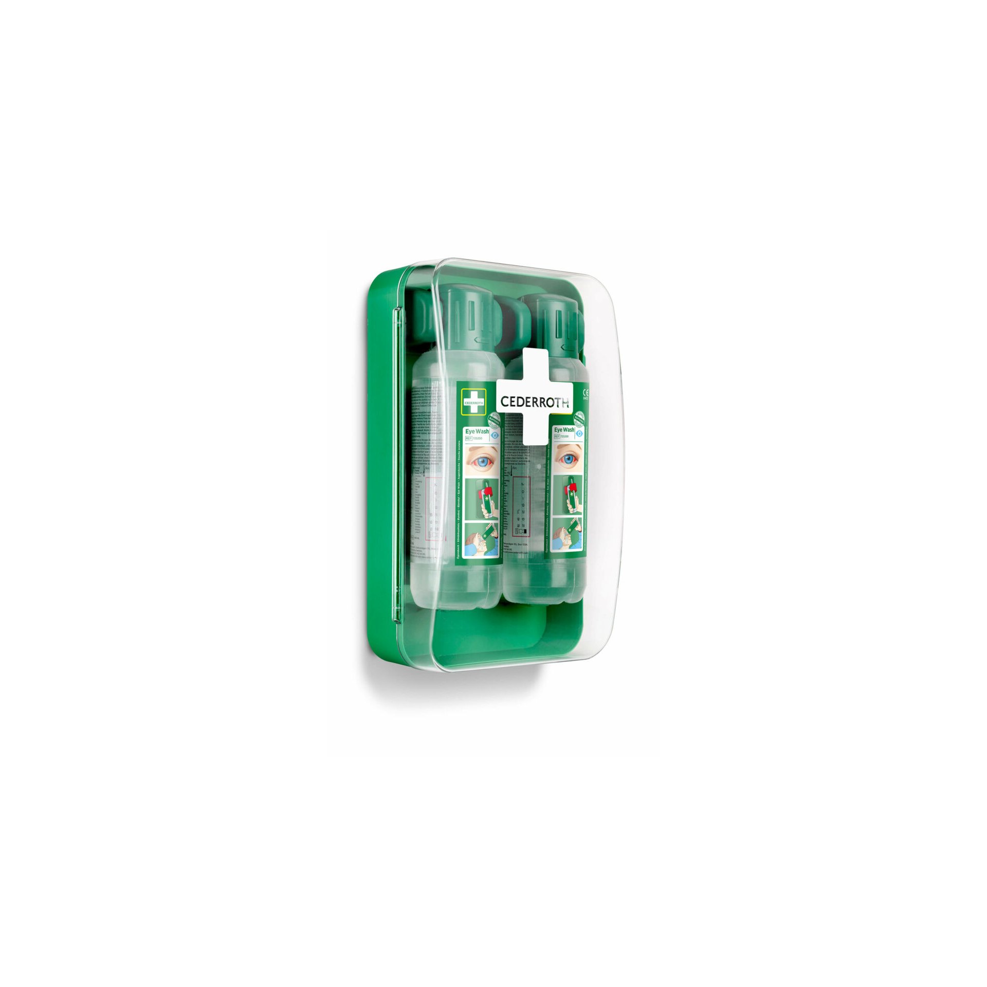 "Cederroth" Augendusche 29,6 cm x 19,2 cm "Eye-Wash-Cabinet" inkl. 2 Flaschen (500ml) "Cederroth" Augendusche 29,6 cm x 19,2 cm "Eye-Wash-Cabinet" inkl. 2 Flaschen (500ml)