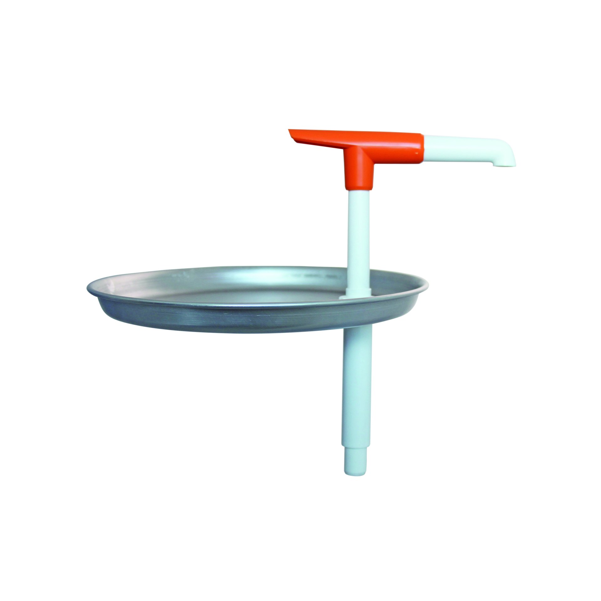 Deckel inklusive Pumpe weiss/orange Deckel inklusive Pumpe weiss/orange