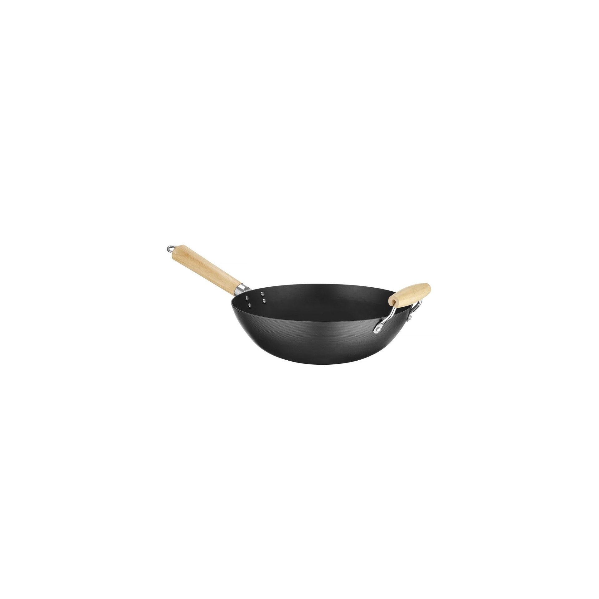 Wok mit Holzgriff, ⌀324x565mm