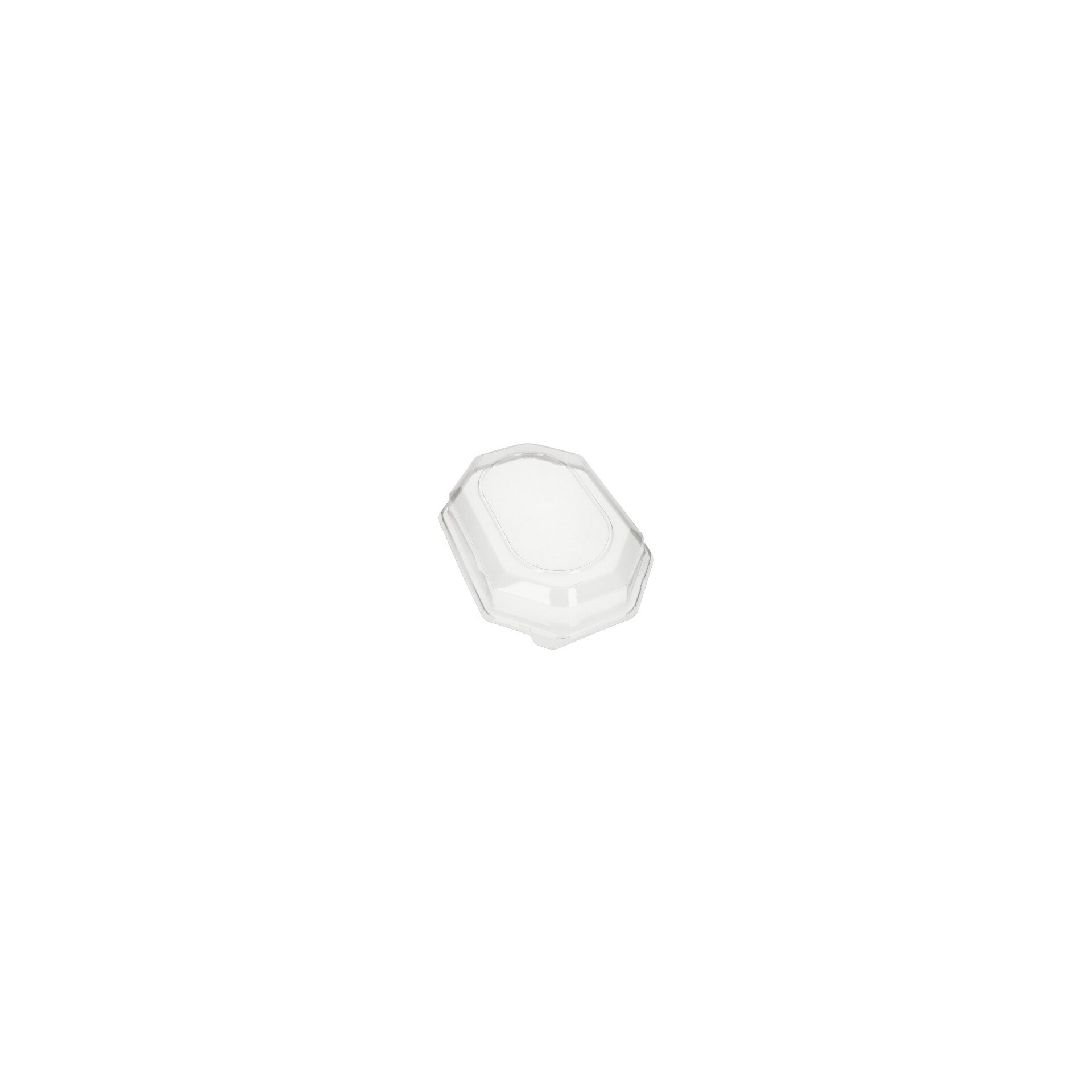 Deckel für Servierplatten, PET 35 cm x 25 cm x 6,3 cm transparent