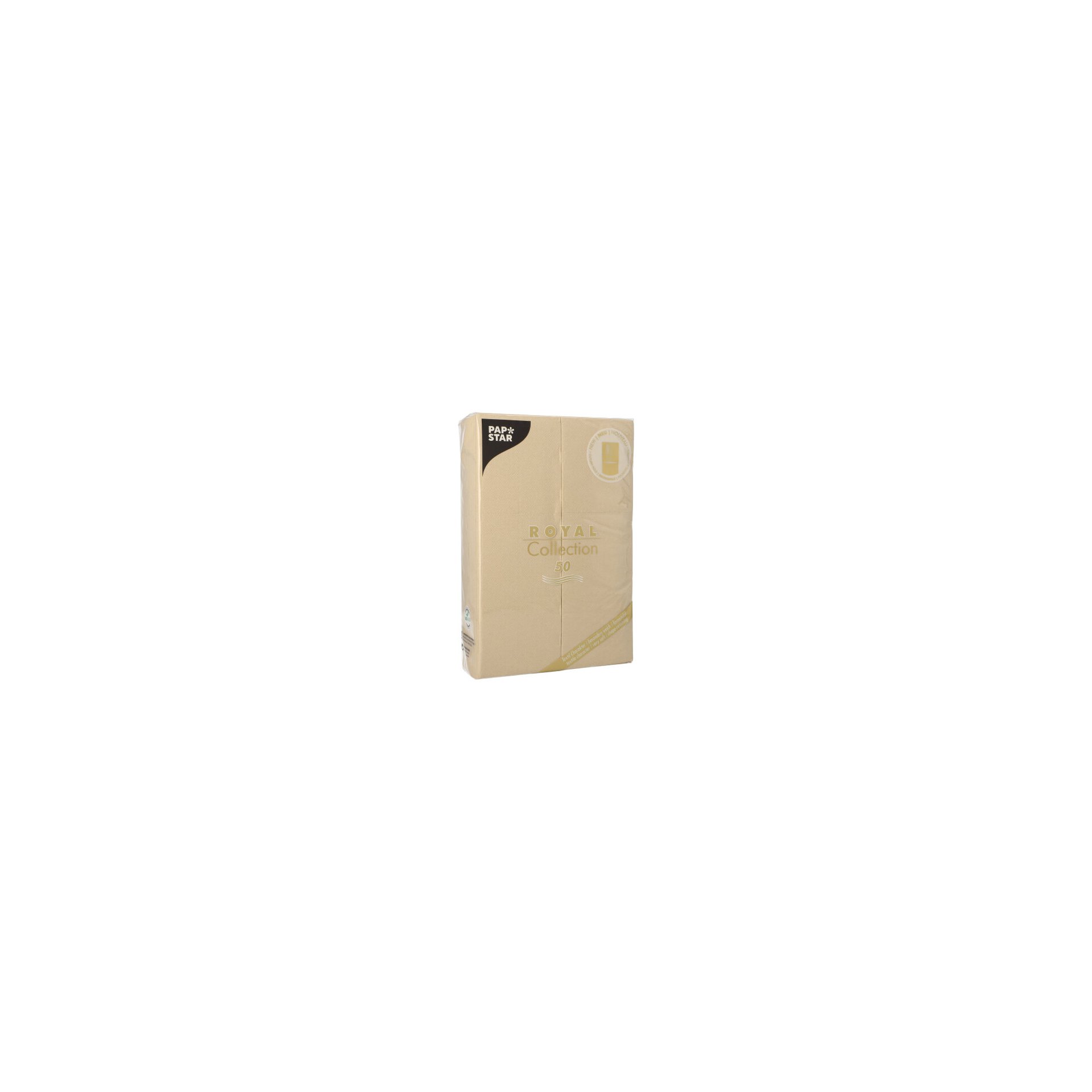 papstar-89415-servietten-royal-collection-48cmx30cm-sand-mit-besteckfalz-3 Servietten "ROYAL Collection" 48 cm x 30 cm sand mit Besteckfalz