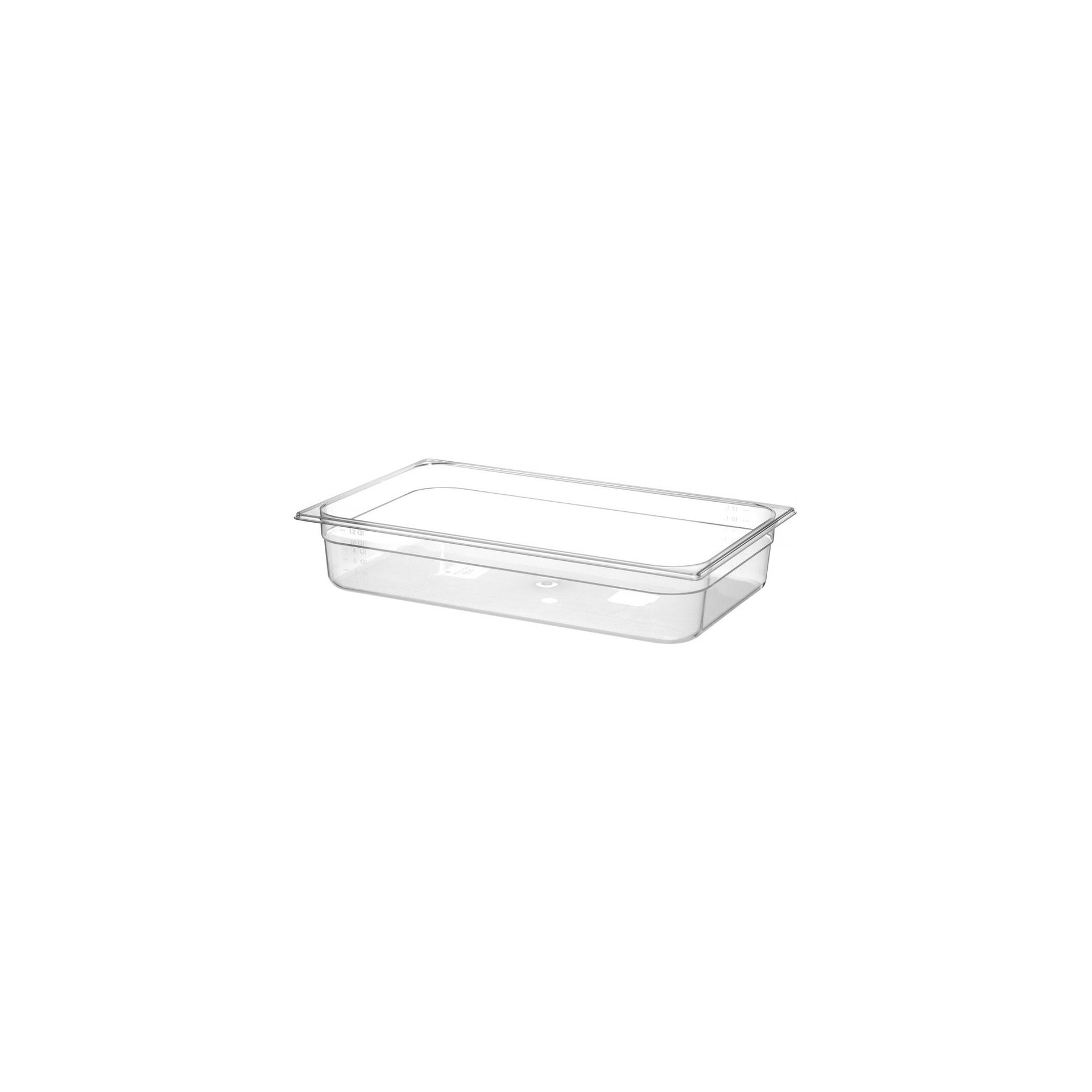 Gastronorm-Behälter 1/1, Profi Line, GN 1/1, 14L, Transparent, 530x325x(H)100mm Gastronorm-Behälter 1/1, Profi Line, GN 1/1, 14L, Transparent, 530x325x(H)100mm