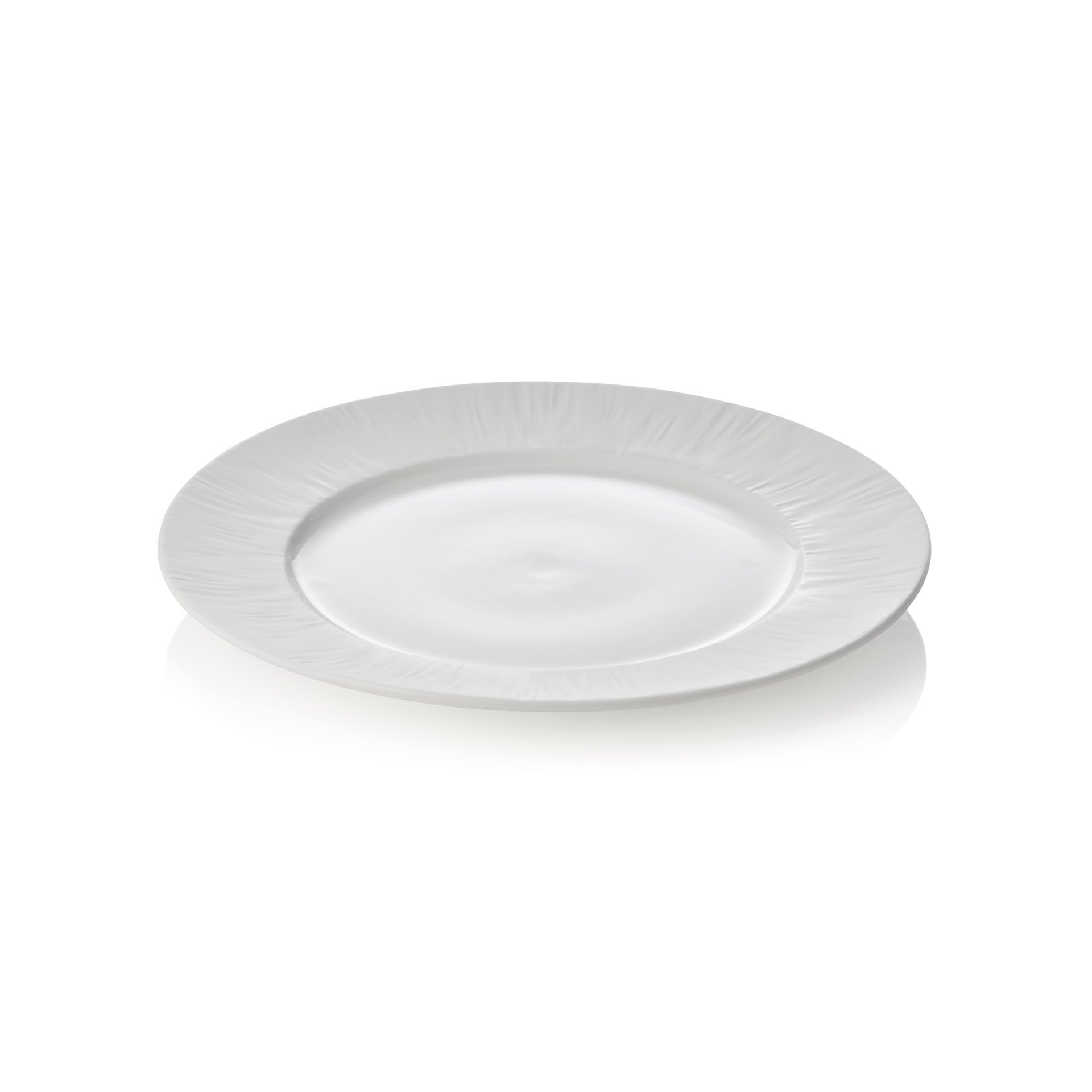 Teller Set MAYA SHIRO, flach, Ø 27 cm, weiß