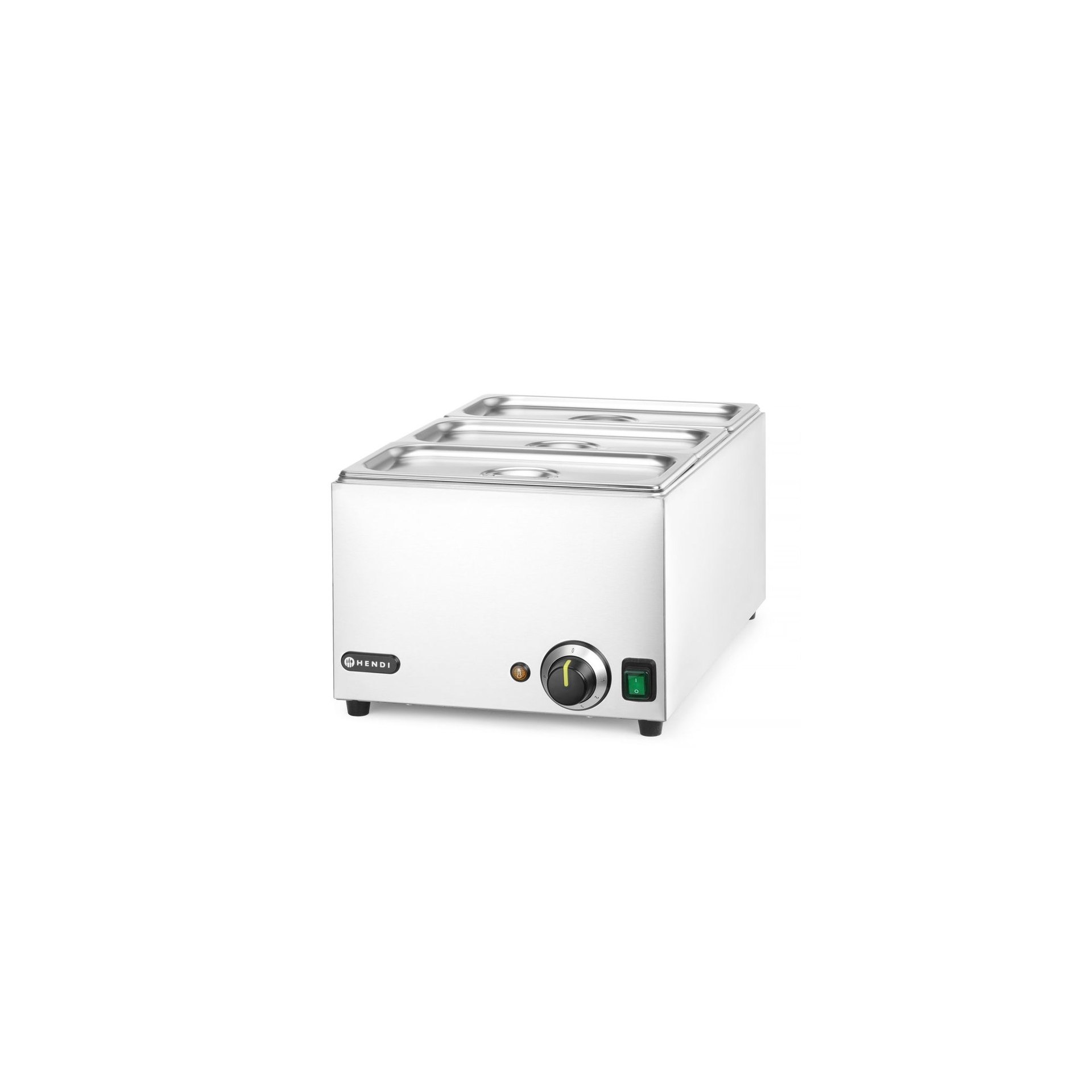 Set: Bain-Marie Ranger + 3x GN 1/3 Behälter mit Deckel, GN 1/1, 230V/1000W, 590x332x(H)242mm Set: Bain-Marie Ranger + 3x GN 1/3 Behälter mit Deckel, GN 1/1, 230V/1000W, 590x332x(H)242mm