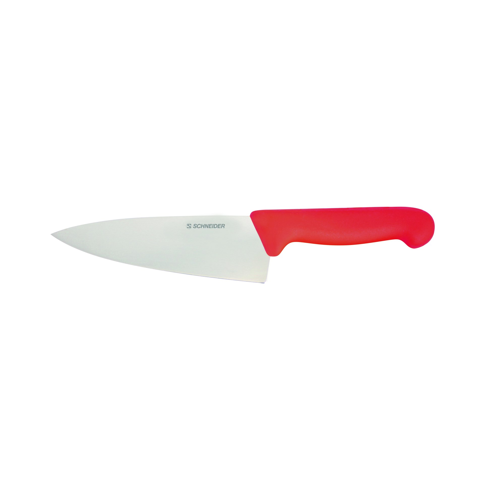 Kochmesser, Breite Klinge, 160 mm, rot