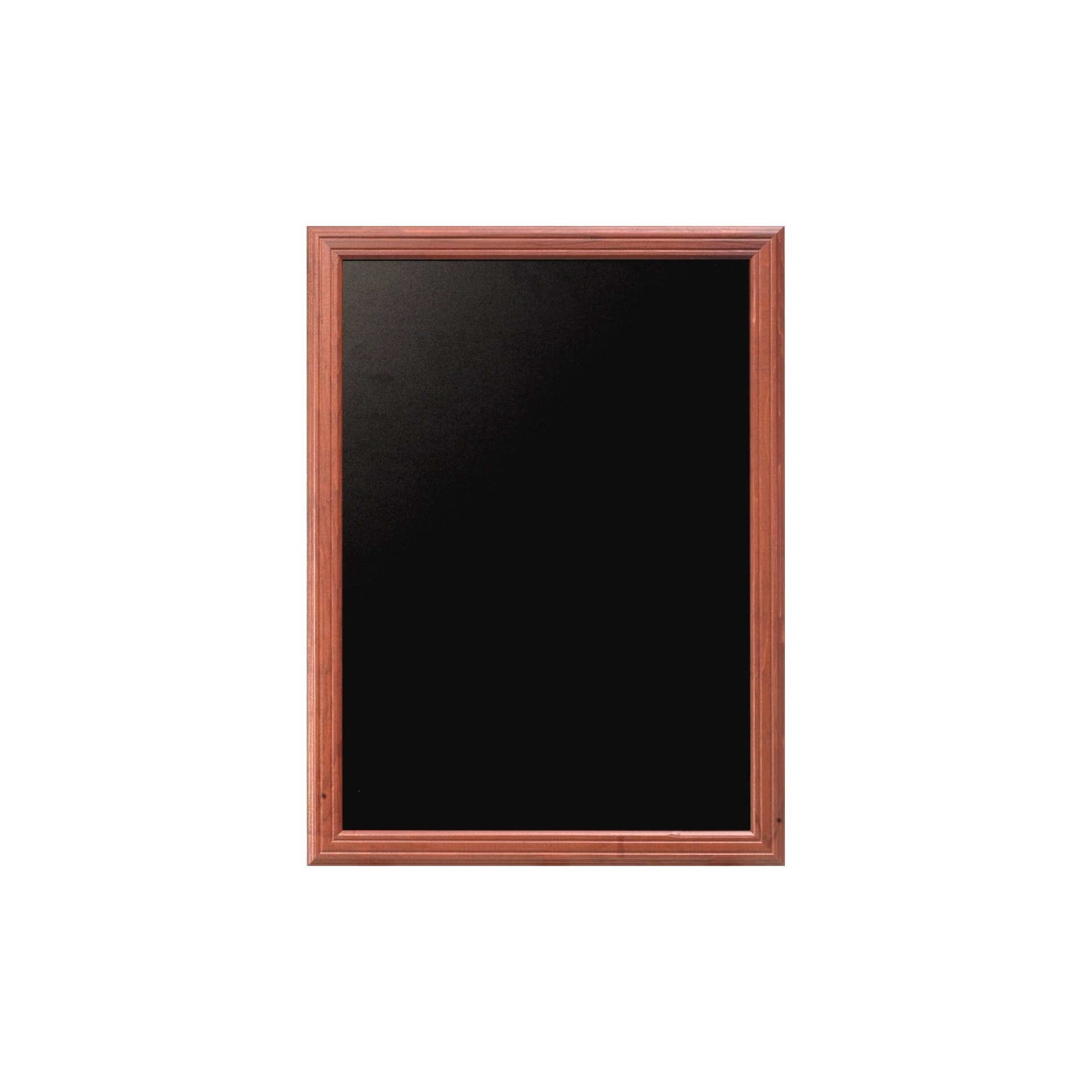 Wandkreidetafel, mahagonifarben 76,5 cm Wandkreidetafel, mahagonifarben 87 cm