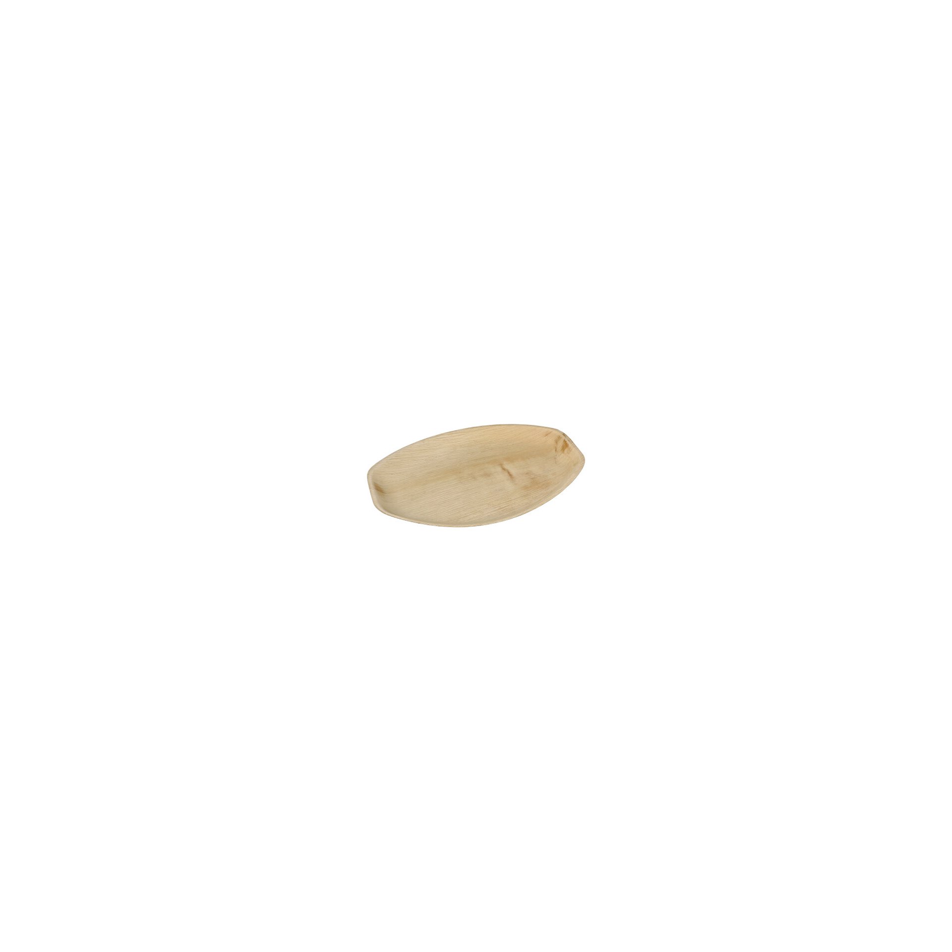 Tabletts, Palmblatt "pure" oval 3 cm x 37 cm x 25 cm natur
