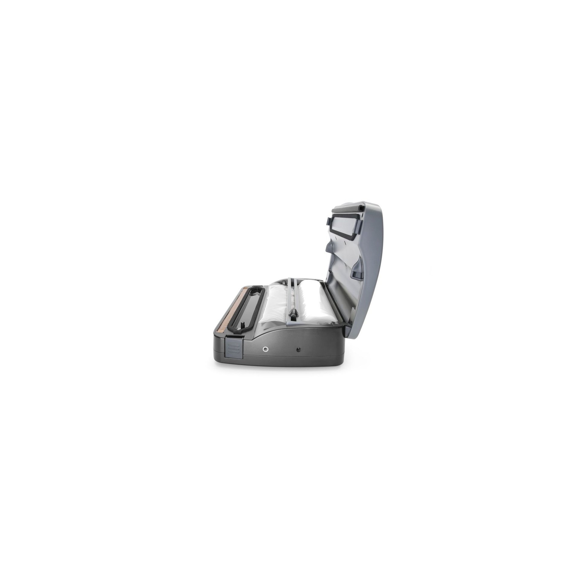 Streifen-Vakuumverpackungsmaschine mit Rollenvorschub, Budget Line, 220-240V/100W, 385x205x(H)95mm Streifen-Vakuumverpackungsmaschine mit Rollenvorschub, Budget Line, 220-240V/100W, 385x205x(H)95mm