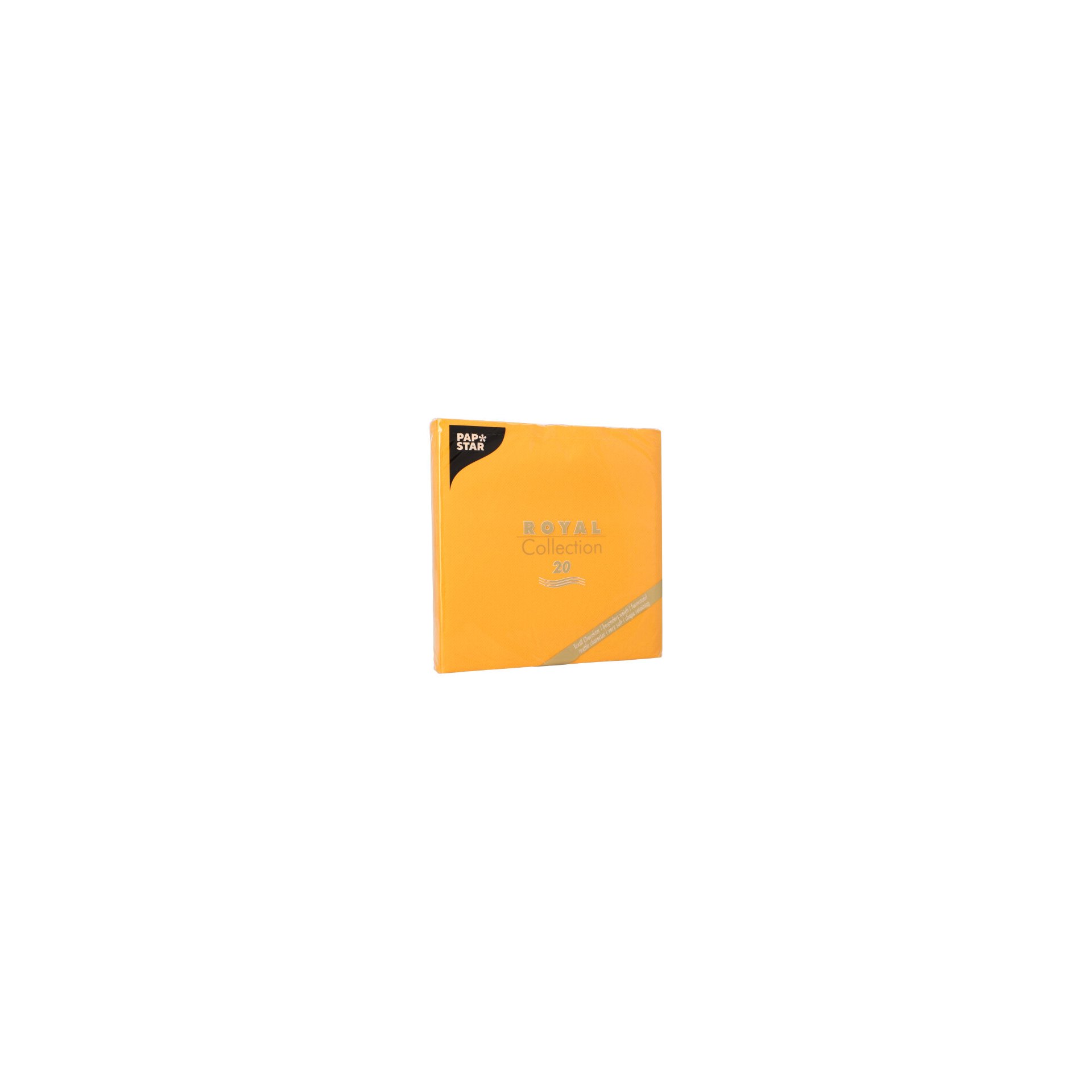 Servietten "ROYAL Collection" 1/4-Falz 40 cm x 40 cm orange