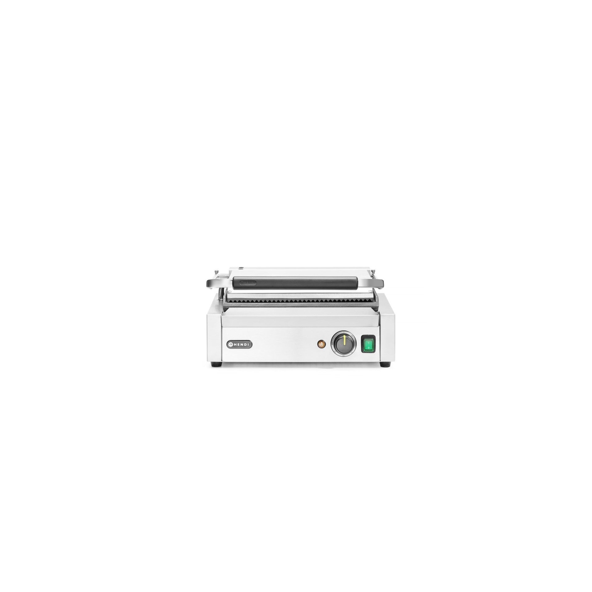 Kontaktgrill - Panini, oben gerillt, unten glatt, 230V/2200W, 430x375x(H)216mm Kontaktgrill - Panini, oben gerillt, unten glatt, 230V/2200W, 430x375x(H)216mm