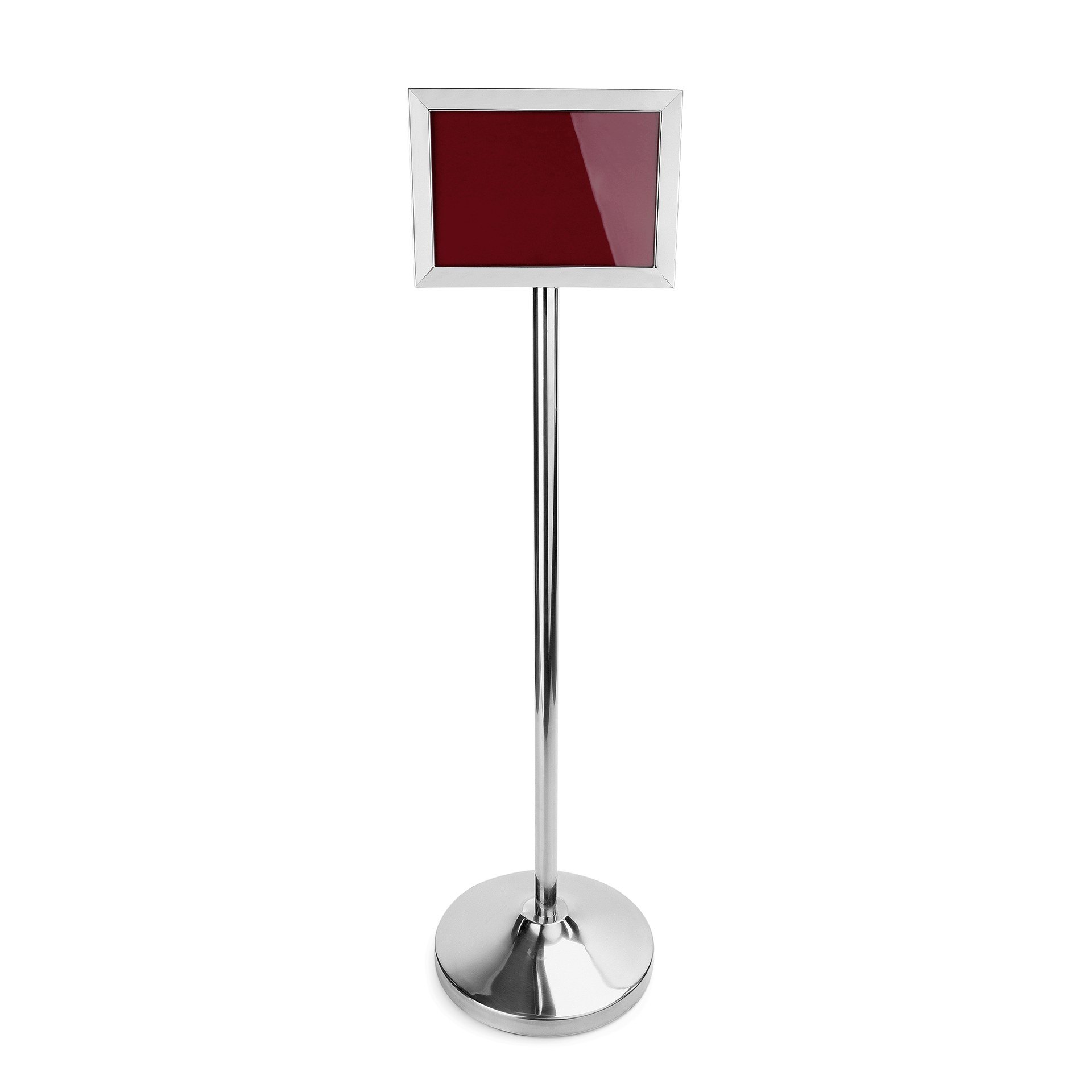 Info-Ständer (H)120 cm, silber Info-Ständer (H)120 cm, silber