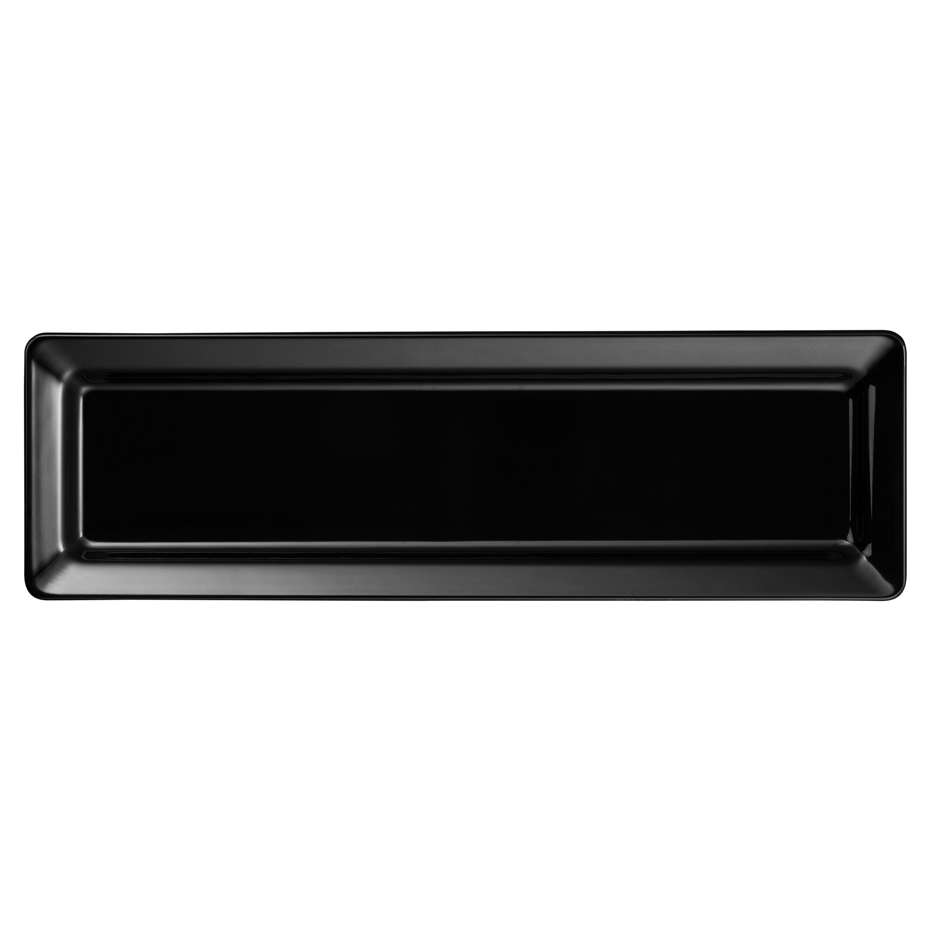 GN Tablett 2/4 DAY & NIGHT, schwarz, Melamin GN Tablett 2/4 DAY & NIGHT, schwarz, Melamin