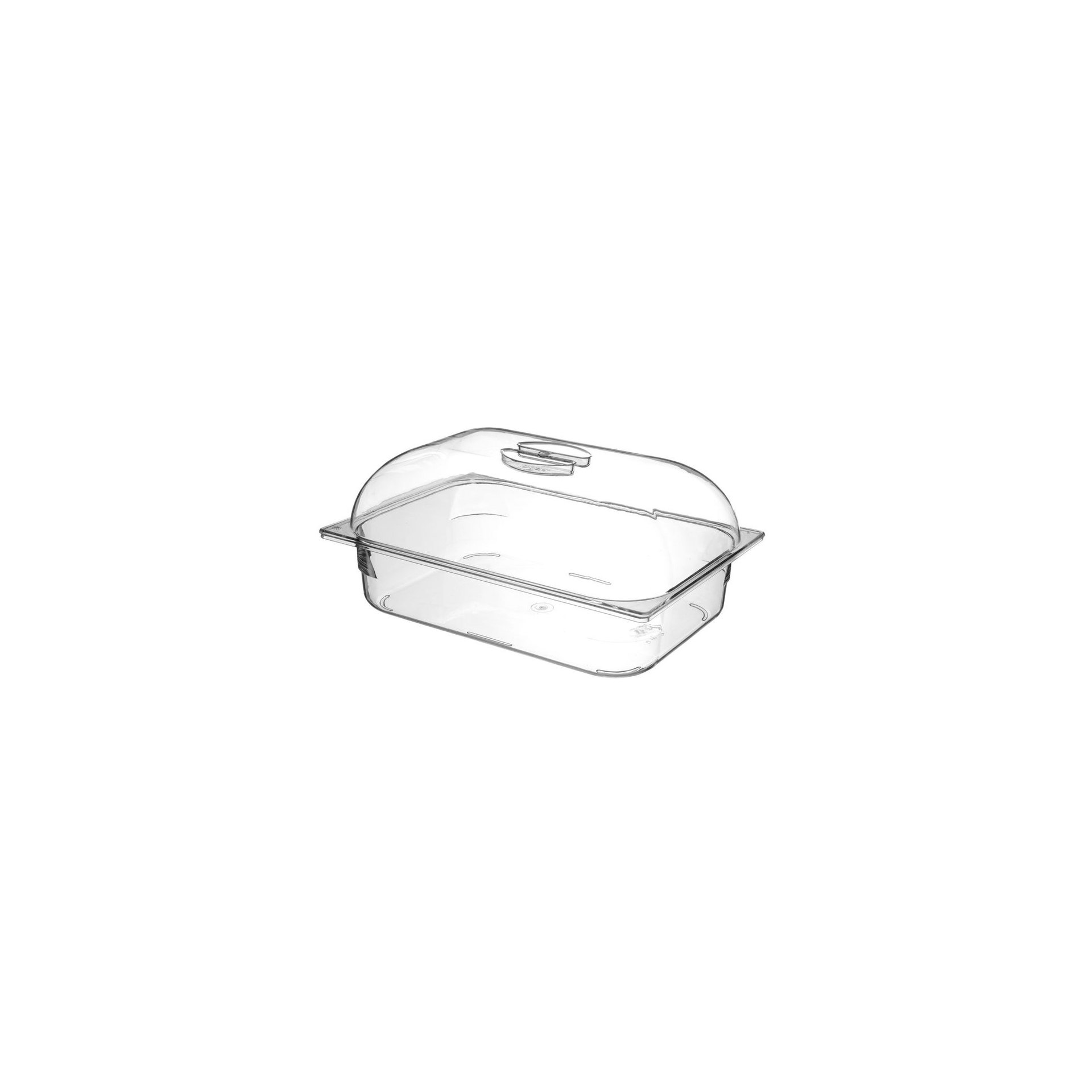 Eiscreme-Behälter Polycarbonat, 5L, Transparent, 360x250x80mm