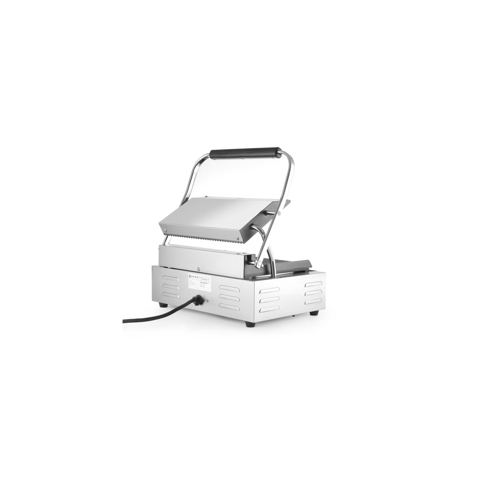 Kontaktgrill - Panini, oben und unten gerillt, 230V/2200W, 430x375x(H)216mm