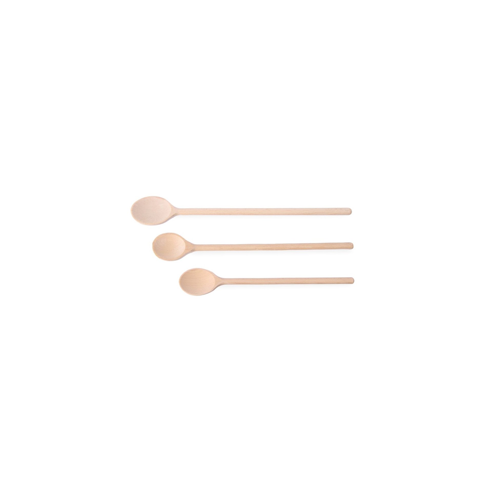 Holzlöffel - 3er-Set, verschiedene Größen, 3 Stk., (L)475mm Holzlöffel - 3er-Set, verschiedene Größen, 3 Stk., (L)475mm