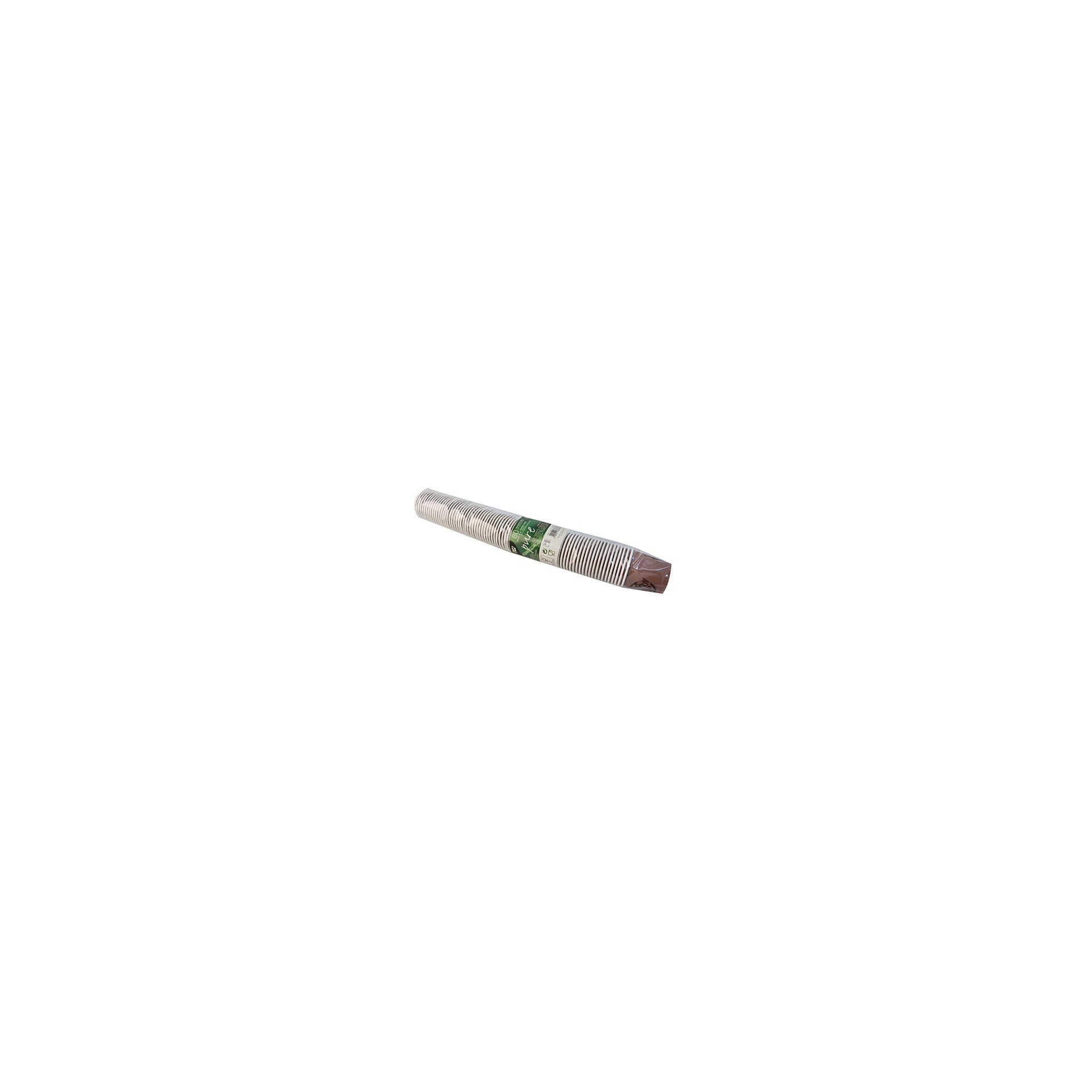 Trinkbecher, Pappe 0,1 l Ø 6 cm · 6 cm lila "Pure Joy"