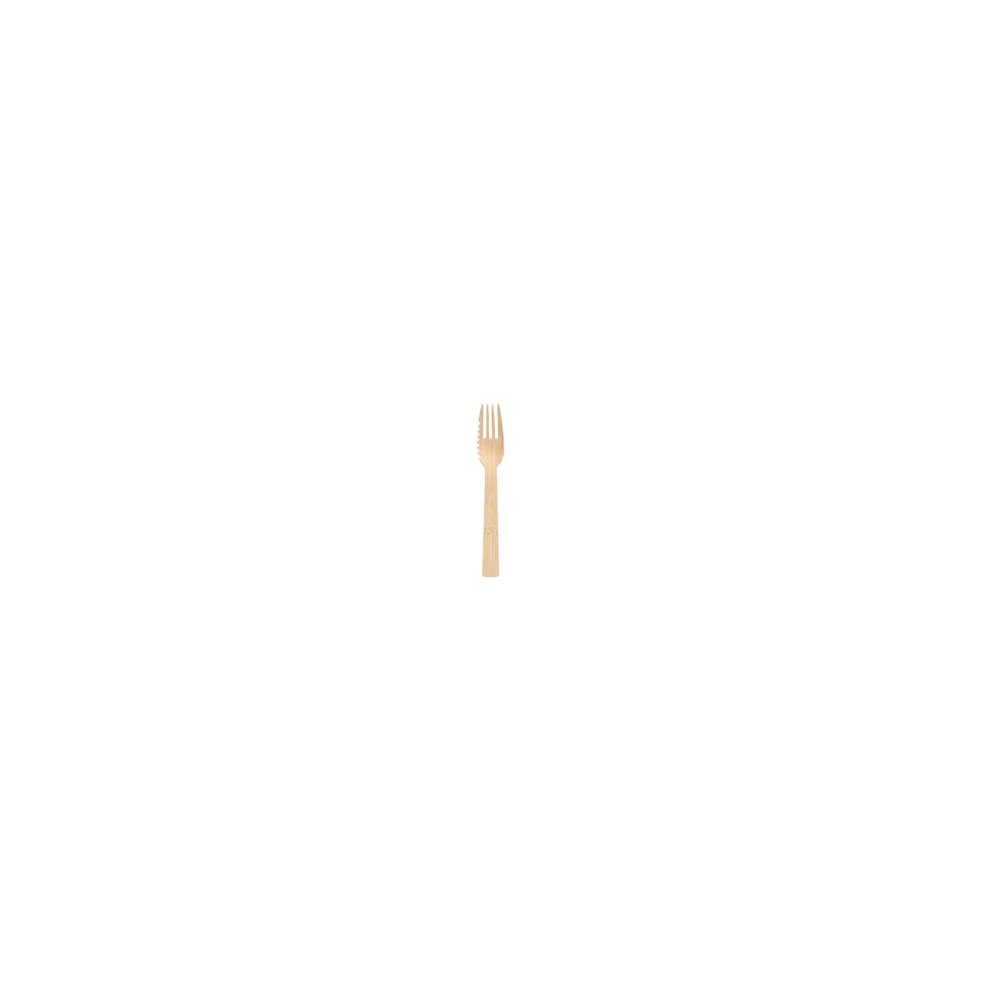 Kuchen- und Snackgabeln, Bambus "pure" 14,5 cm mit einseitig gezacktem Rand Kuchen- und Snackgabeln, Bambus "pure" 14,5 cm mit einseitig gezacktem Rand