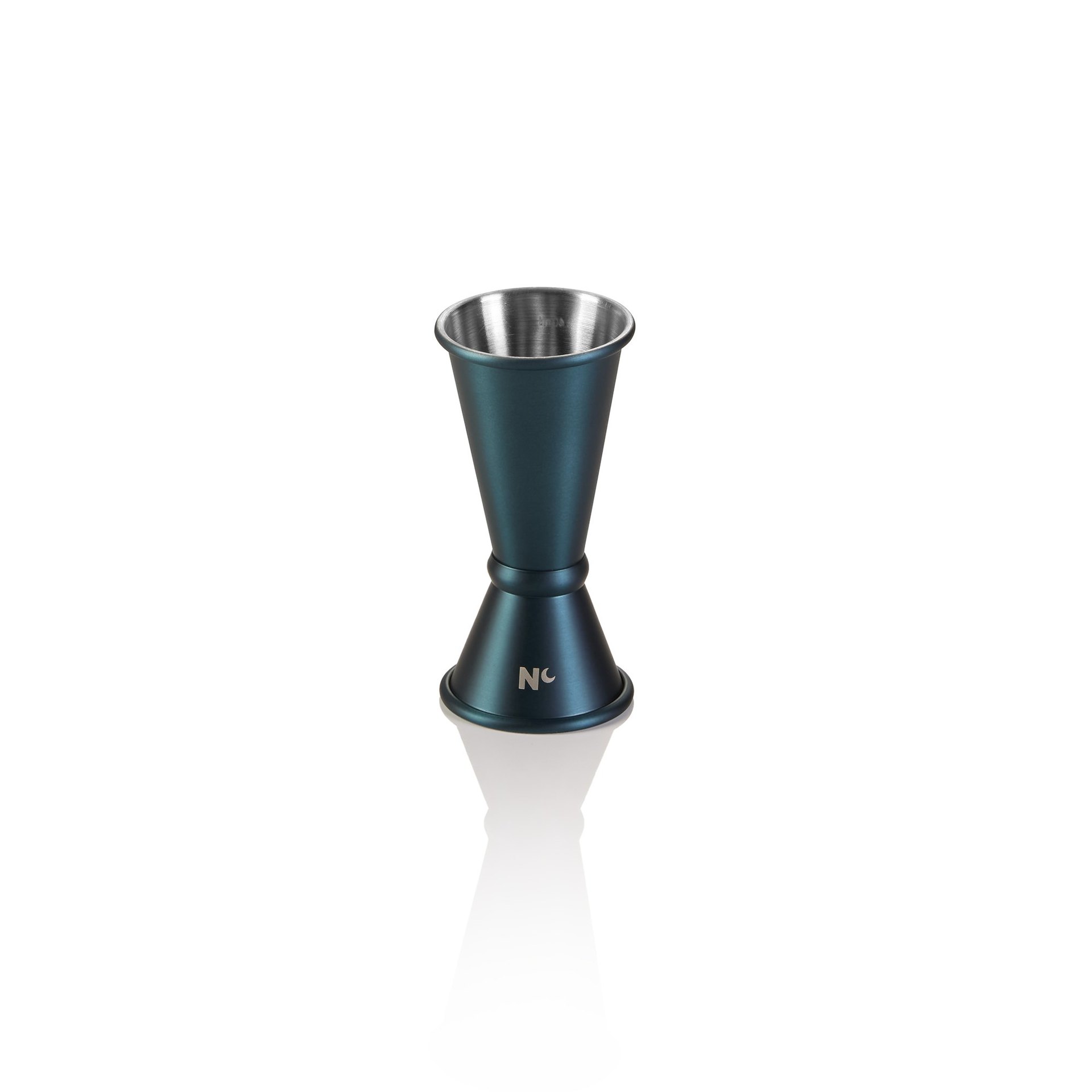 Jigger Japanese Style NOCTURN, 2/4 cl, Ø 4,5 cm, Höhe 9 cm, blau matt