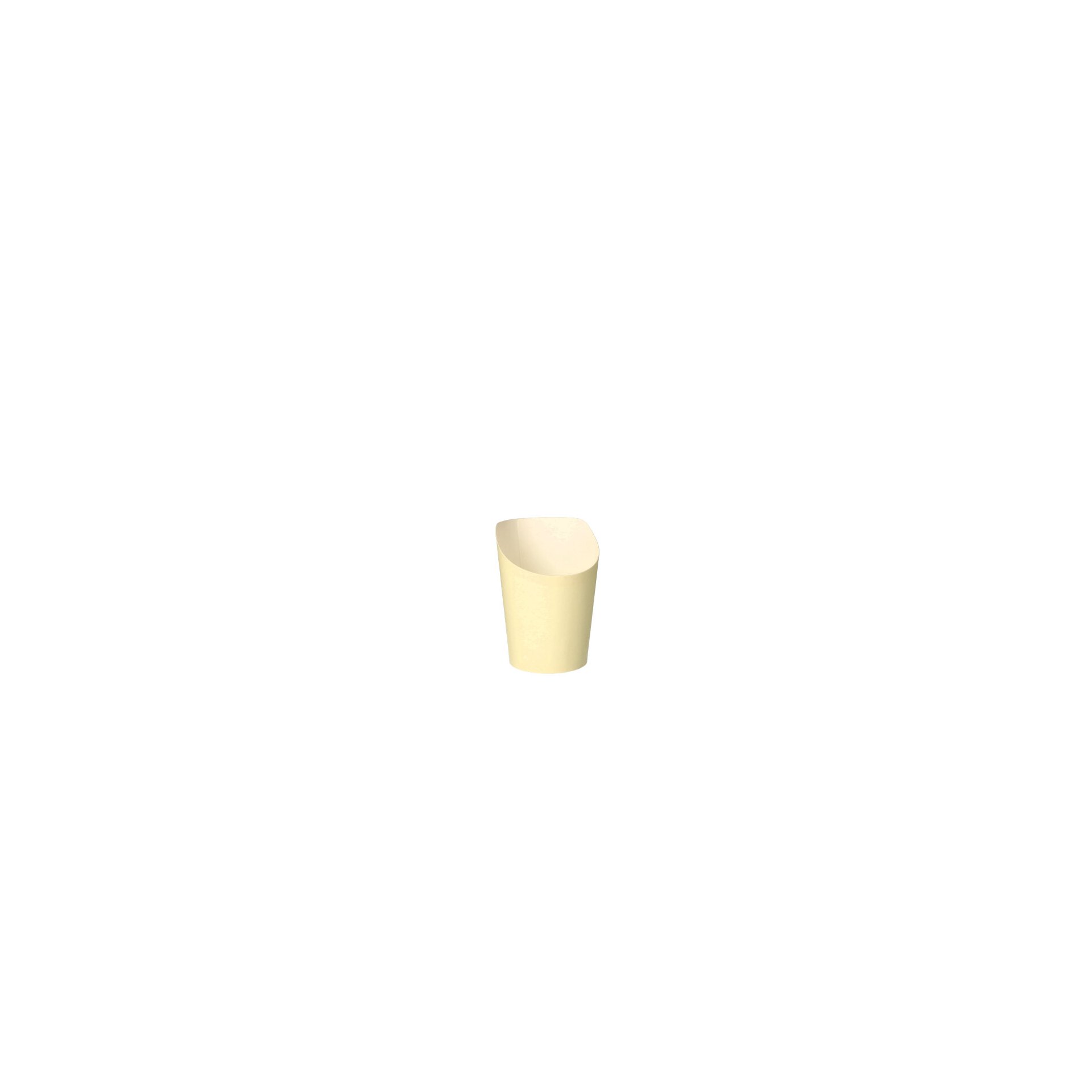 Snackbecher, Pappe "To Go" 0,16 l Ø 7,5 cm · 9,9 cm beige Snackbecher, Pappe "To Go" 0,16 l Ø 7,5 cm · 9,9 cm beige