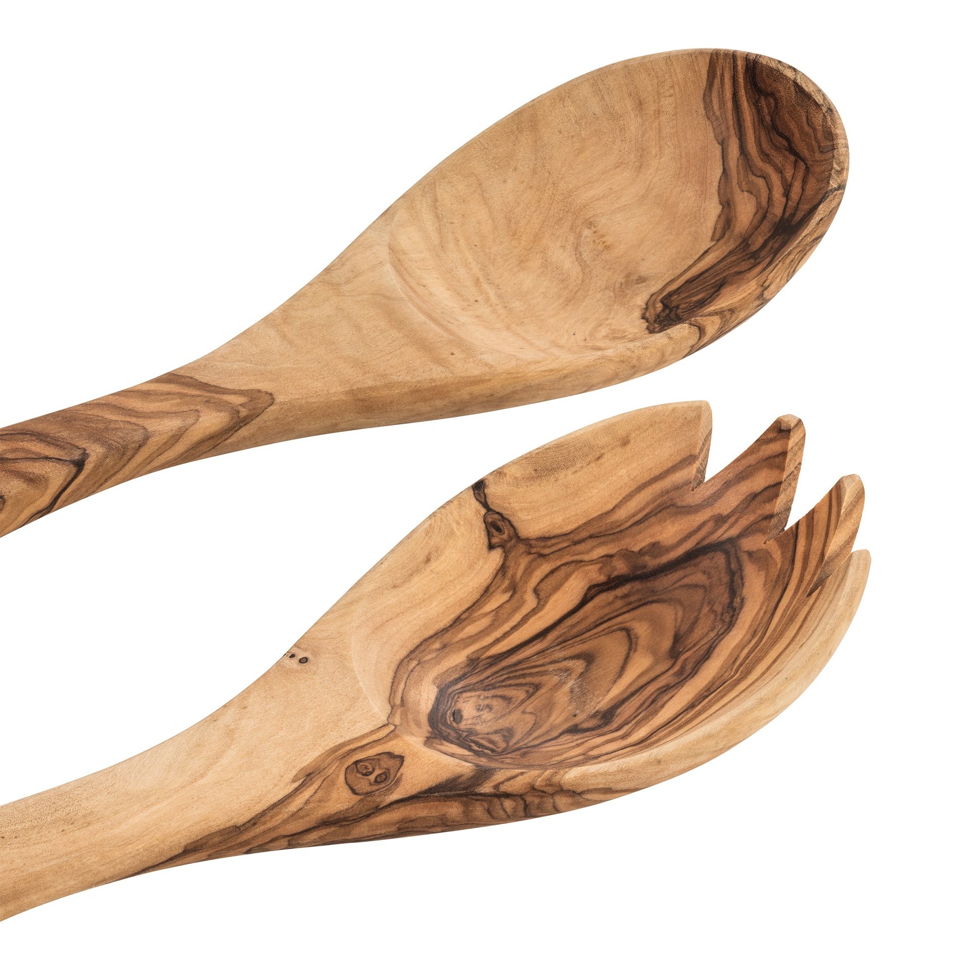 Salatbesteck Set PURE OLIVE, 27 cm, 2-teilig, Olivenholz Salatbesteck Set PURE OLIVE, 27 cm, 2-teilig, Olivenholz