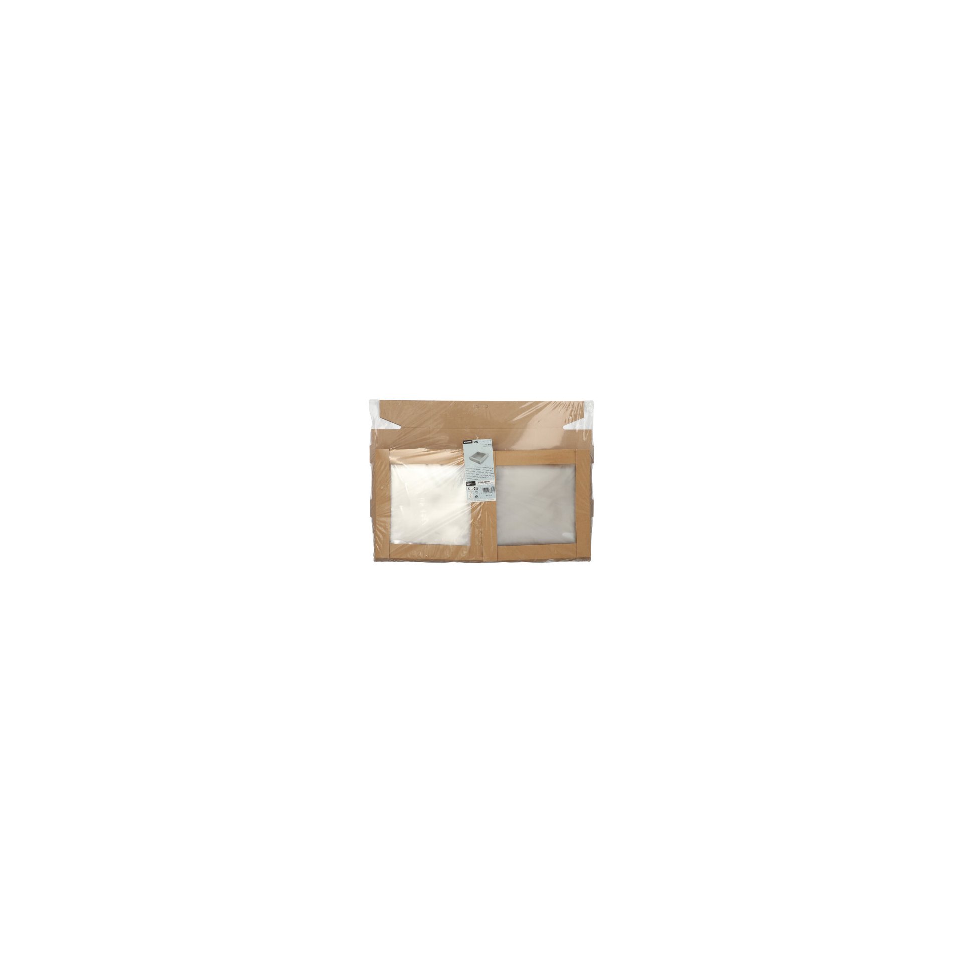 Transport- und Catering-Kartons, Pappe eckig 6 cm x 22,5 cm x 22,5 cm braun Transport- und Catering-Kartons, Pappe eckig 6 cm x 22,5 cm x 22,5 cm braun