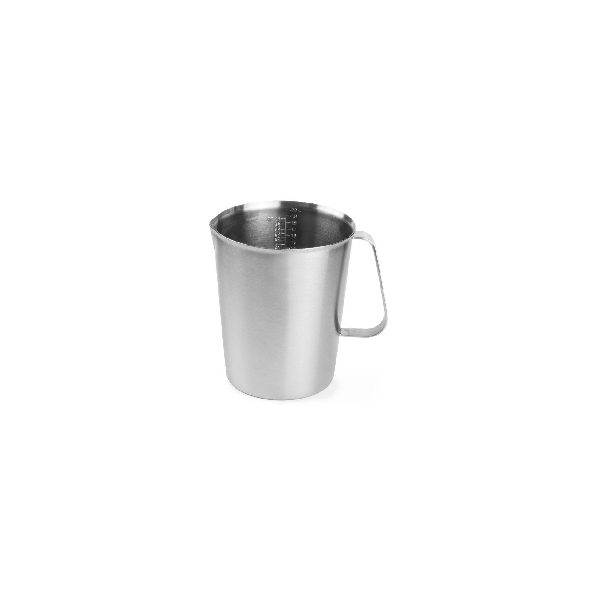 Messbecher, Edelstahl, 2L, ⌀140x(H)170mm Messbecher, Edelstahl, 2L, ⌀140x(H)170mm