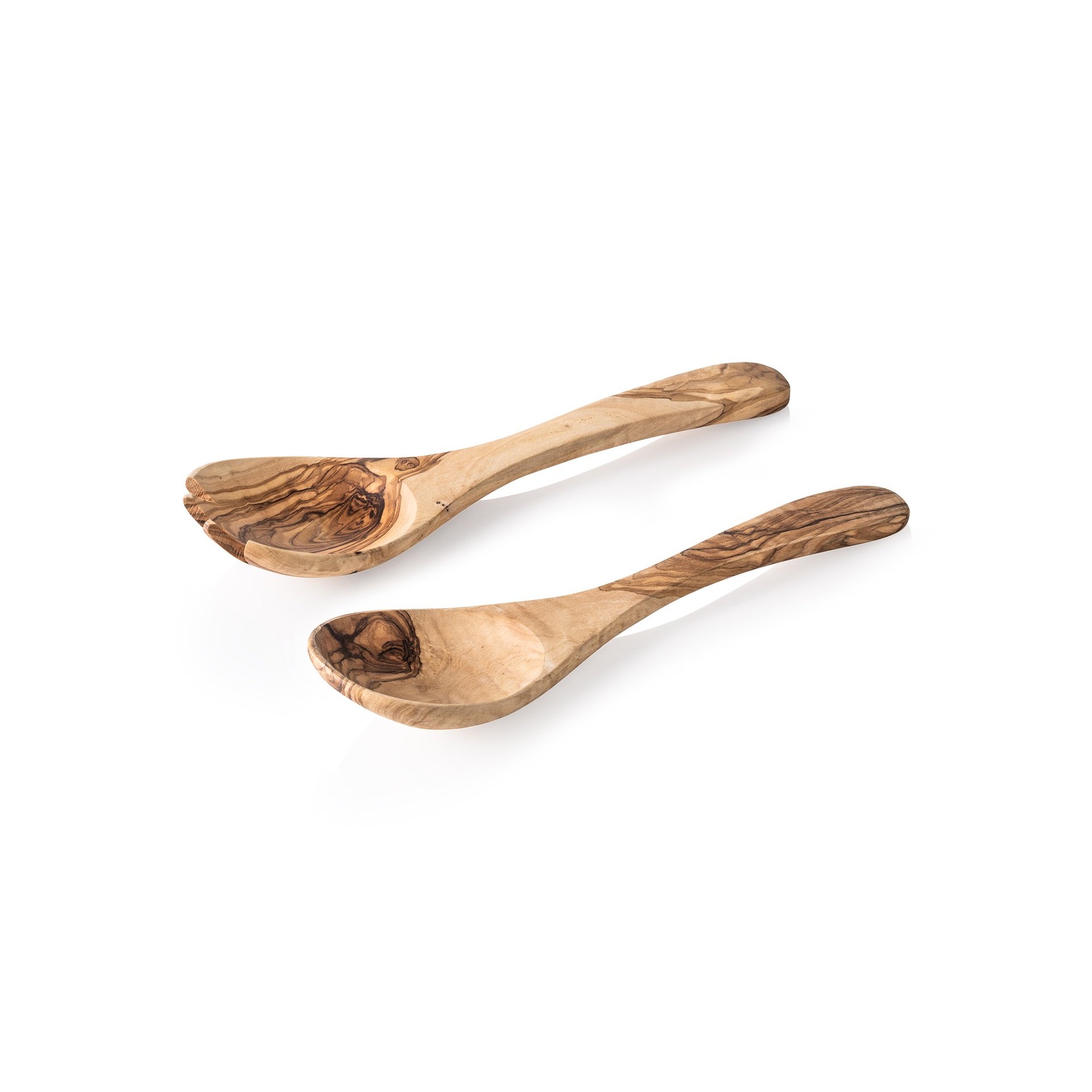 Salatbesteck Set PURE OLIVE, 27 cm, 2-teilig, Olivenholz Salatbesteck Set PURE OLIVE, 27 cm, 2-teilig, Olivenholz