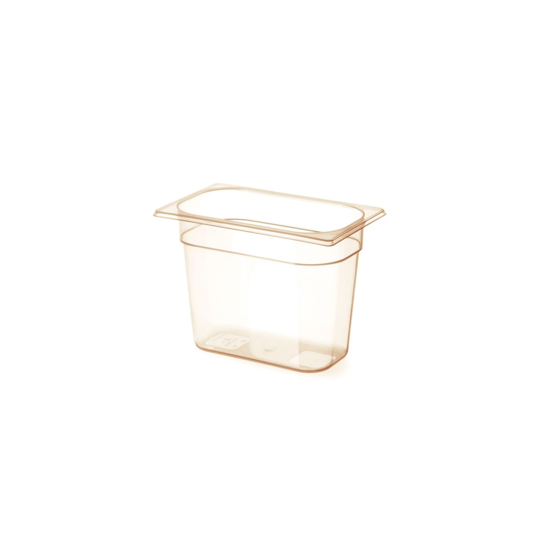 Gastronorm-Behälter 1/4, hochtemperatubeständig, GN 1/4, 3,8L, Transparent, 265x162x(H)150mm