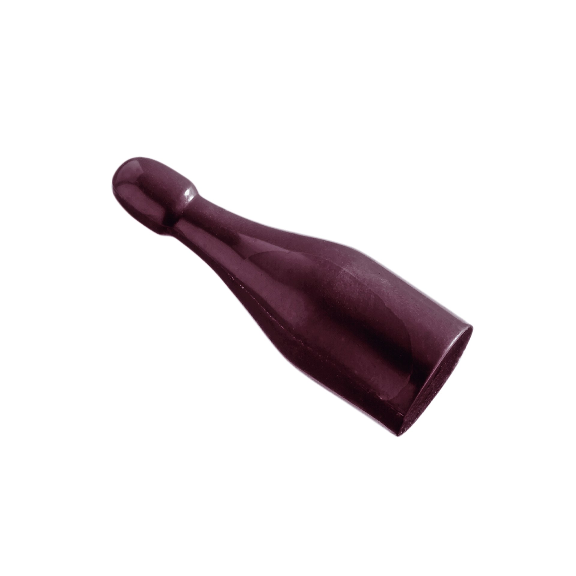 Schokoladen Form - Sektflasche, Doppelform, 66 x 23 x 12 mm Schokoladen Form - Sektflasche, Doppelform, 66 x 23 x 12 mm