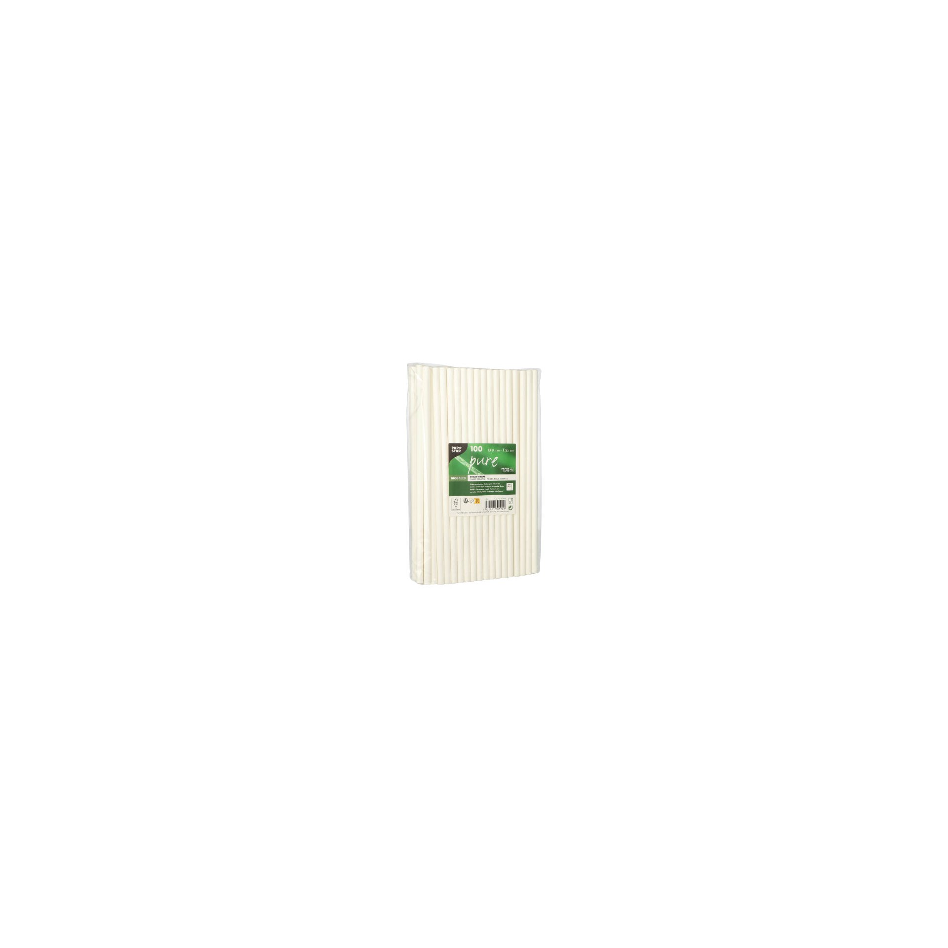 papstar-87998-shake-halme-papier-pure-8mm-25cm-weiss-2 Shake-Halme, Papier "pure" Ø 8 mm · 25 cm weiss