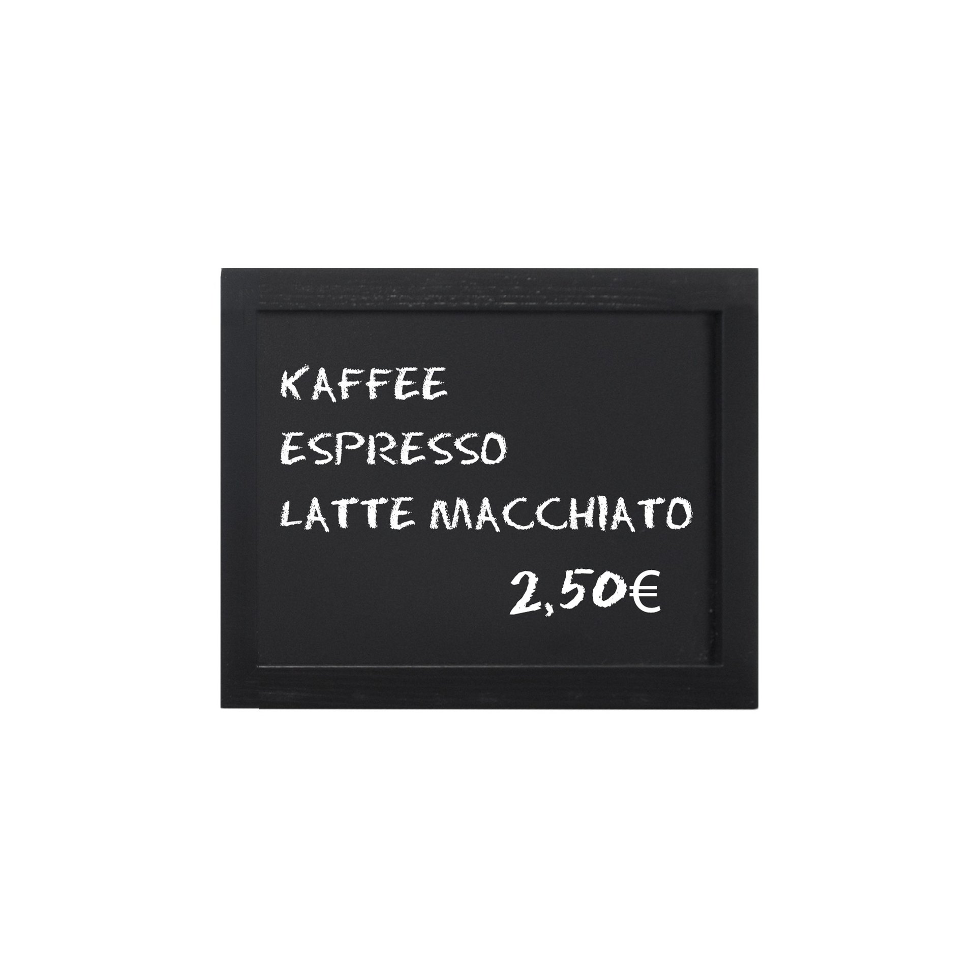 Wandkreidetafel, schwarz 40 cm