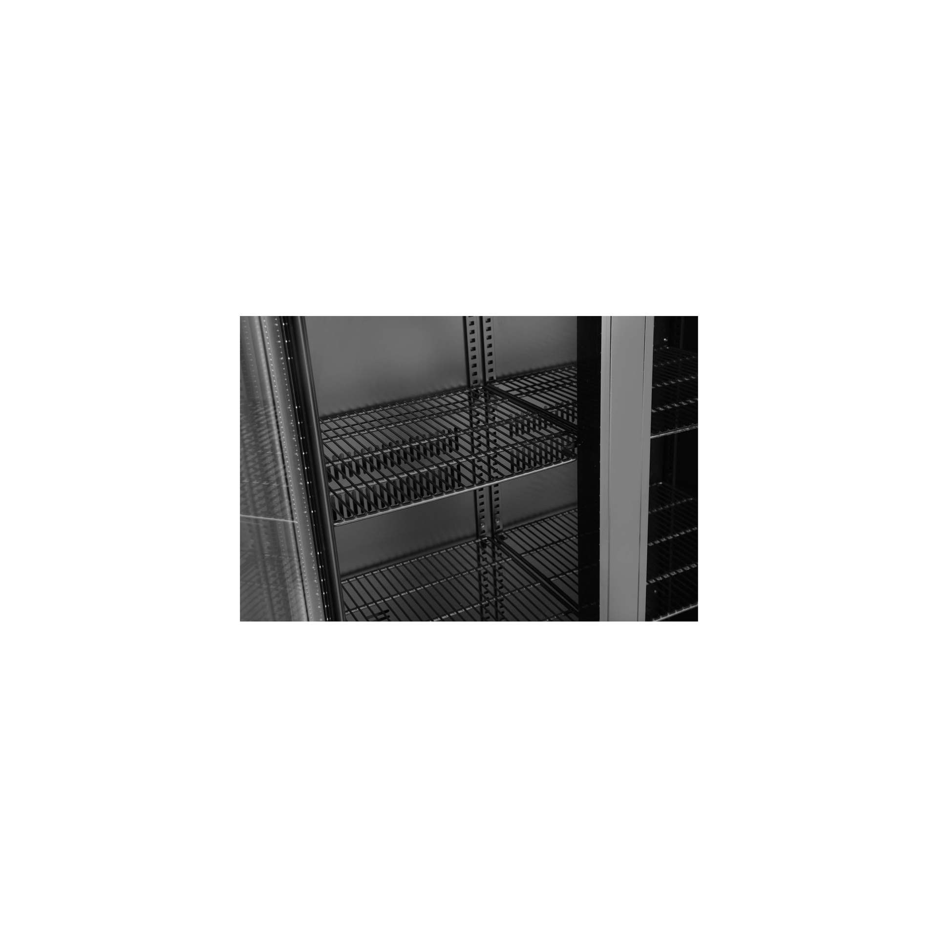Kühlschrank Arktic, 384L, Schwarz