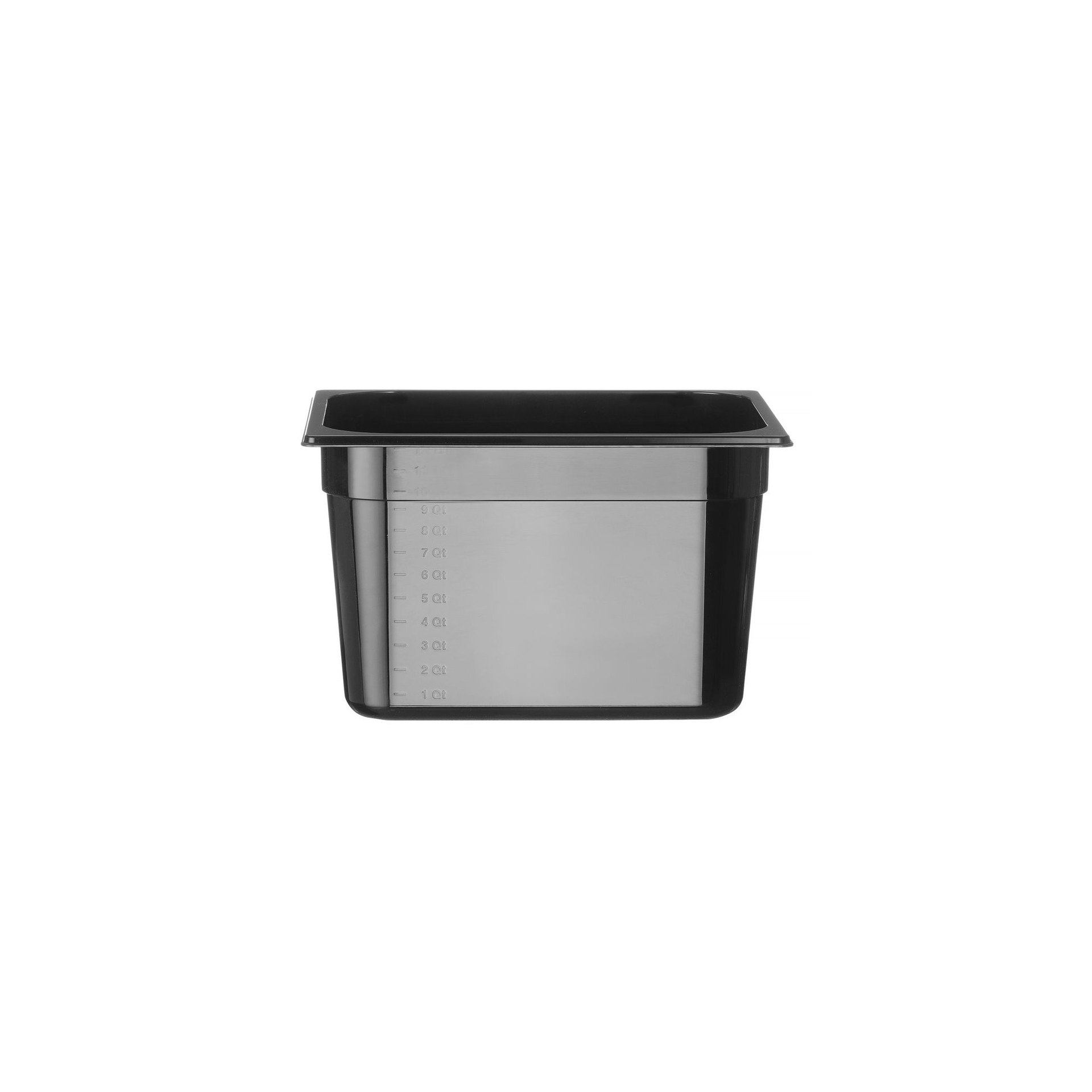 Gastronorm-Behälter 1/2, Profi Line, 12,5L, Schwarz, 325x265x(H)200mm Gastronorm-Behälter 1/2, Profi Line, 12,5L, Schwarz, 325x265x(H)200mm