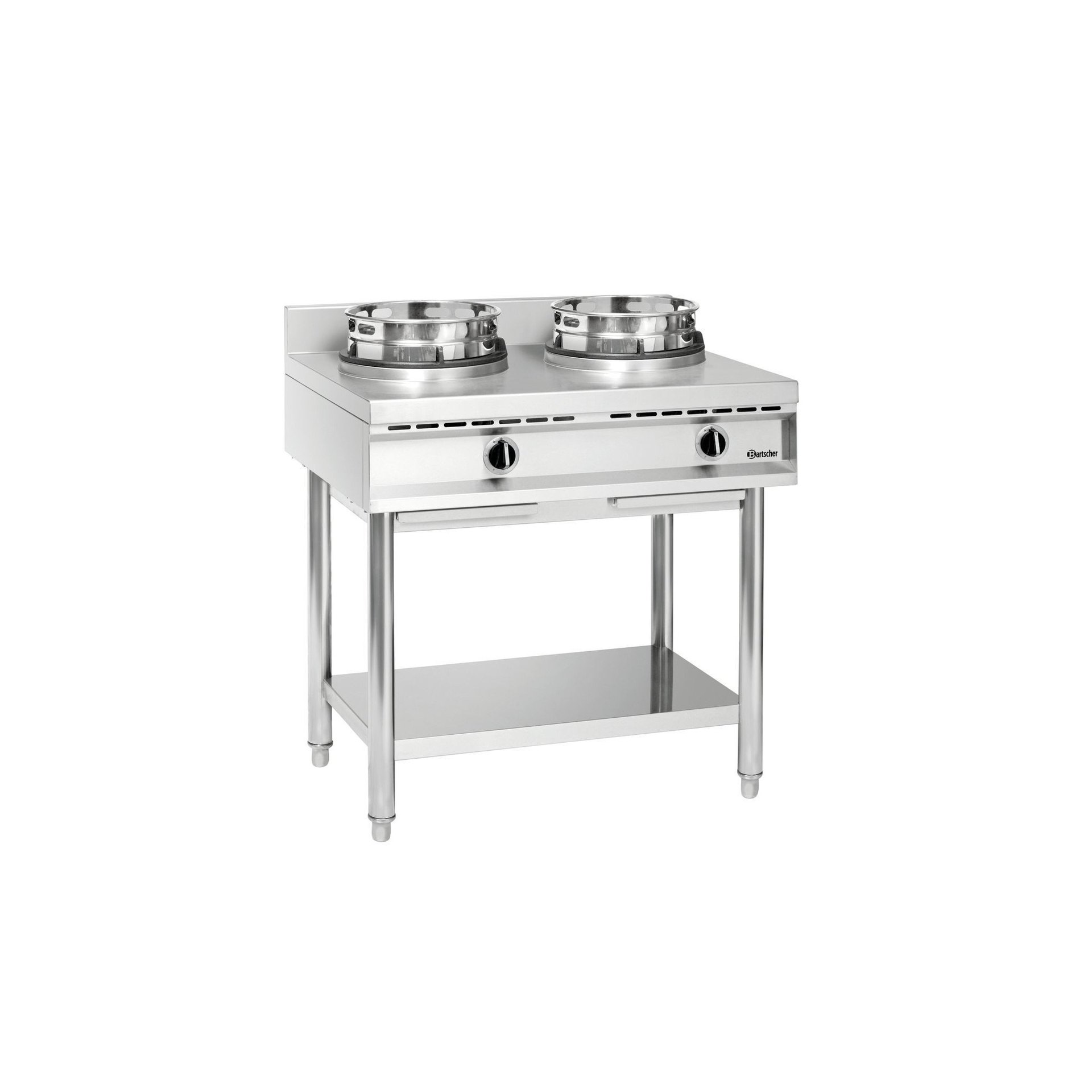 Wok-Herd, 2 Brenner