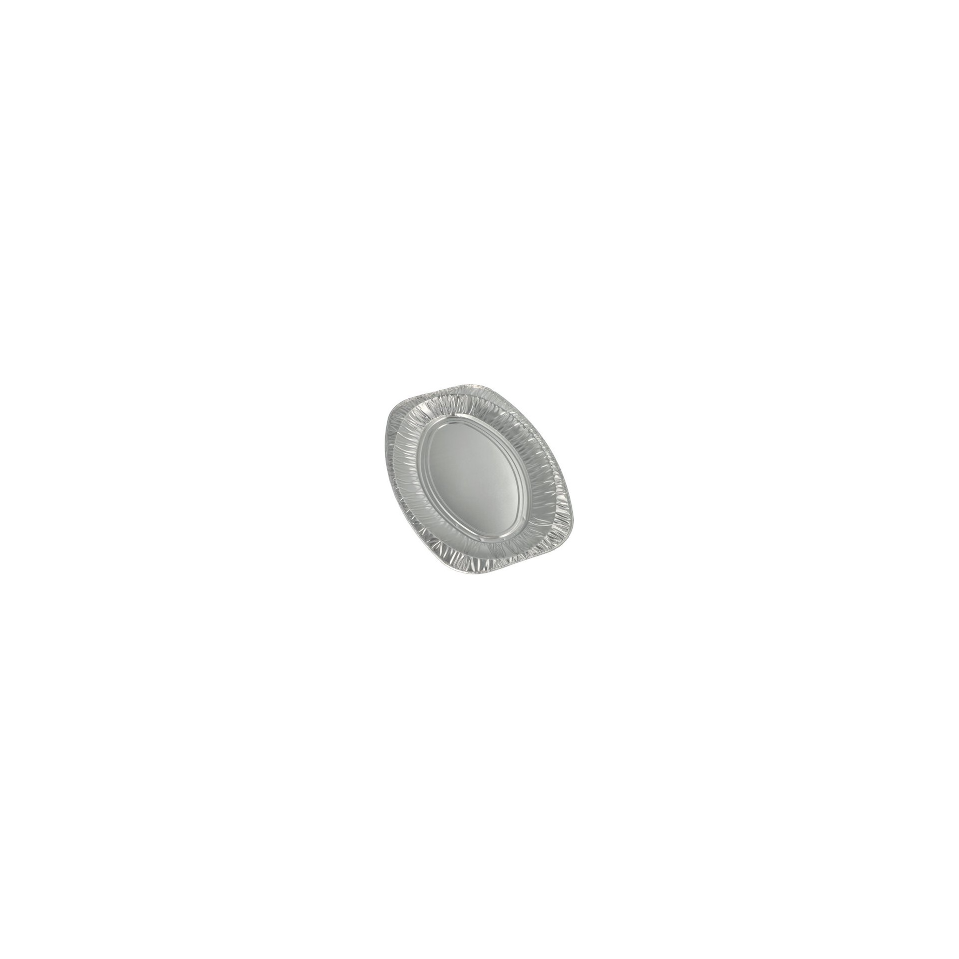 Servierplatten, Alu oval 43 cm x 29 cm Servierplatten, Alu oval 43 cm x 29 cm