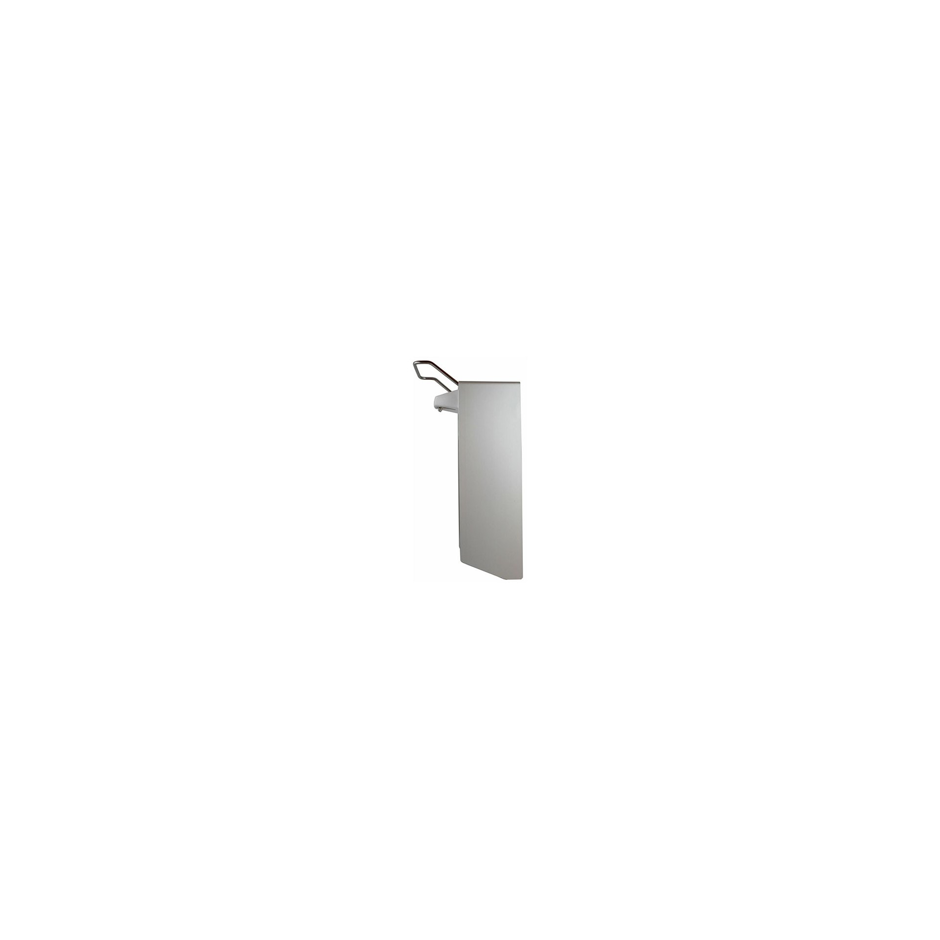 Wandspender 27,5 cm x 8,5 cm x 16 cm "Aluminium" 500 ml, Kurzarmhebel, inkl. Leerflasche Wandspender 27,5 cm x 8,5 cm x 16 cm "Aluminium" 500 ml, Kurzarmhebel, inkl. Leerflasche