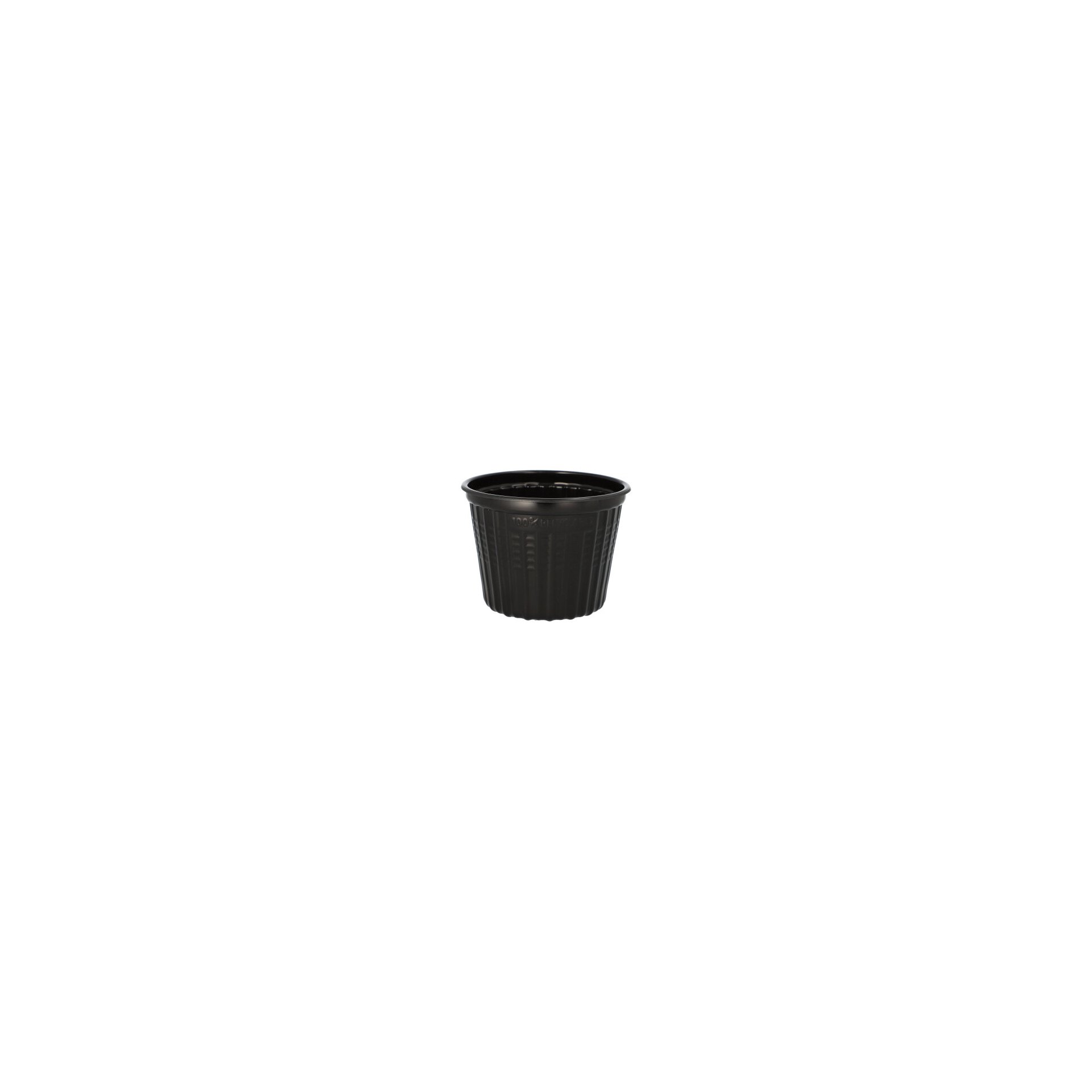 Mehrweg-Snack- und Suppenbecher PP 500 ml Ø 11,5 cm · 8,5 cm schwarz