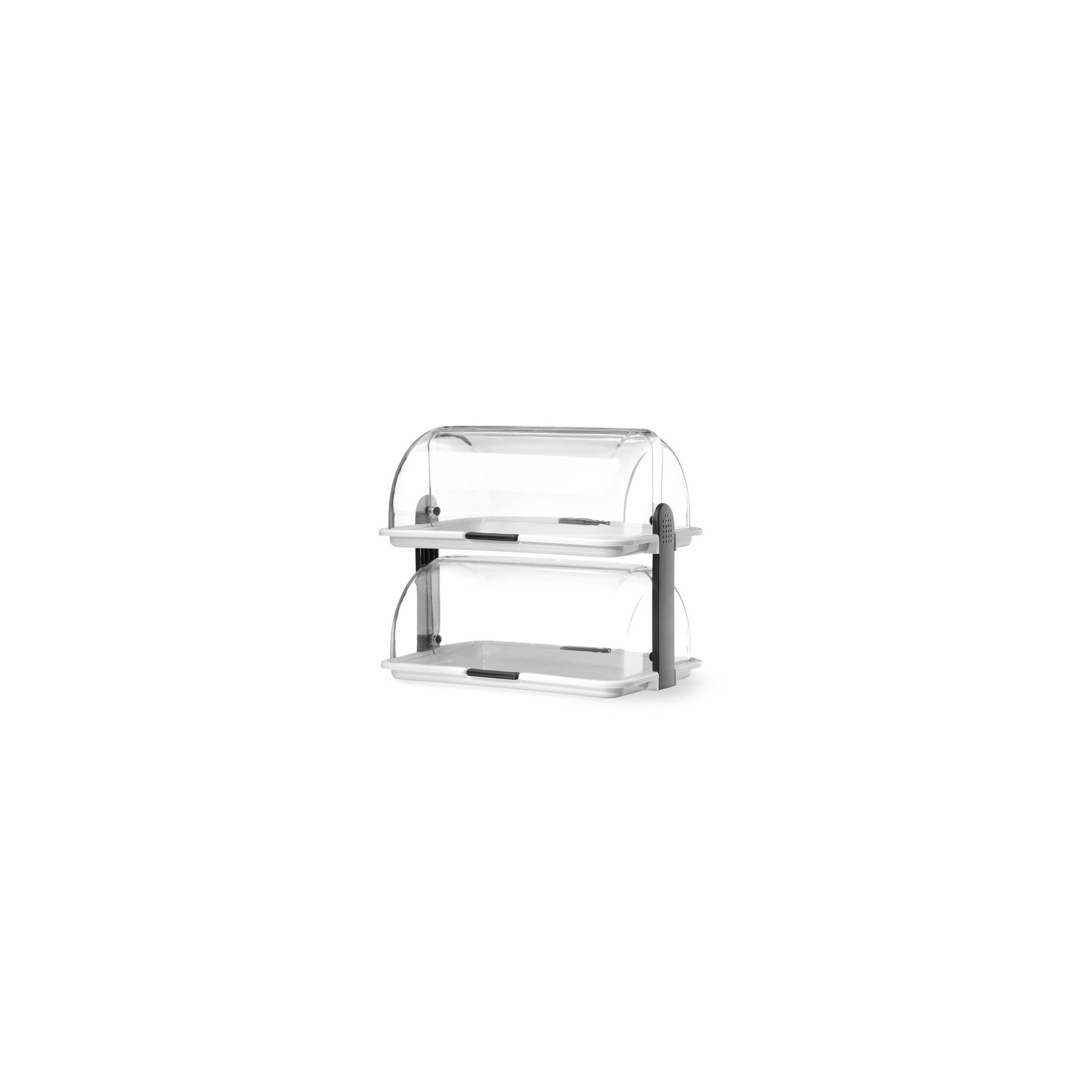 Rolltop-Display - doppelt, 380x260x(H)355mm