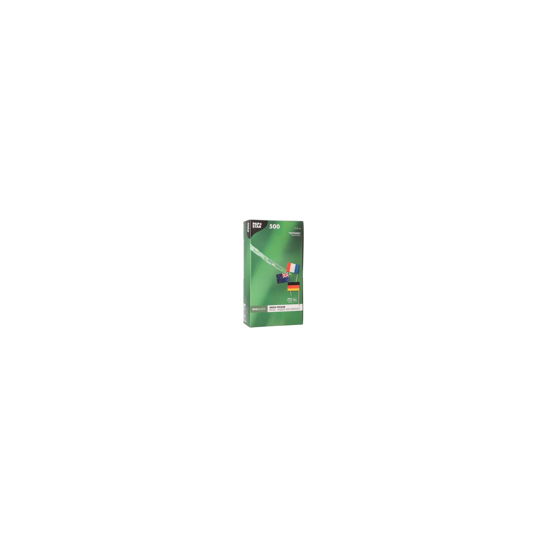 Deko-Picker 8 cm "Nationen"