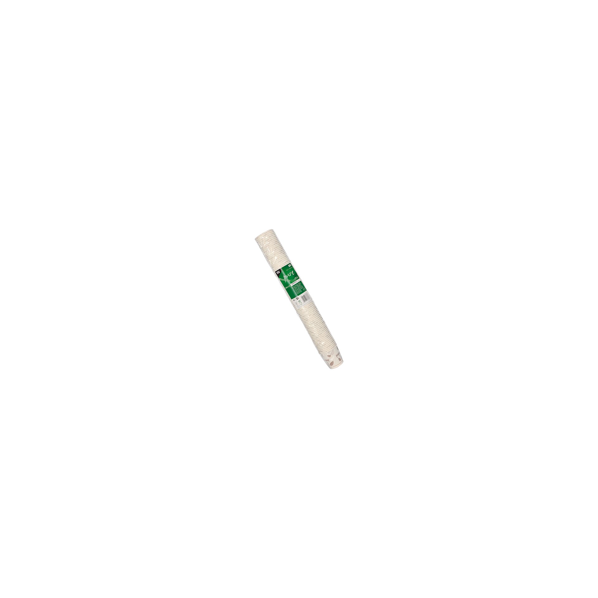 Trinkbecher, Pappe "pure" 0,1 l Ø 6,3 cm · 6 cm "ZERO" Trinkbecher, Pappe "pure" 0,1 l Ø 6,3 cm · 6 cm "ZERO"
