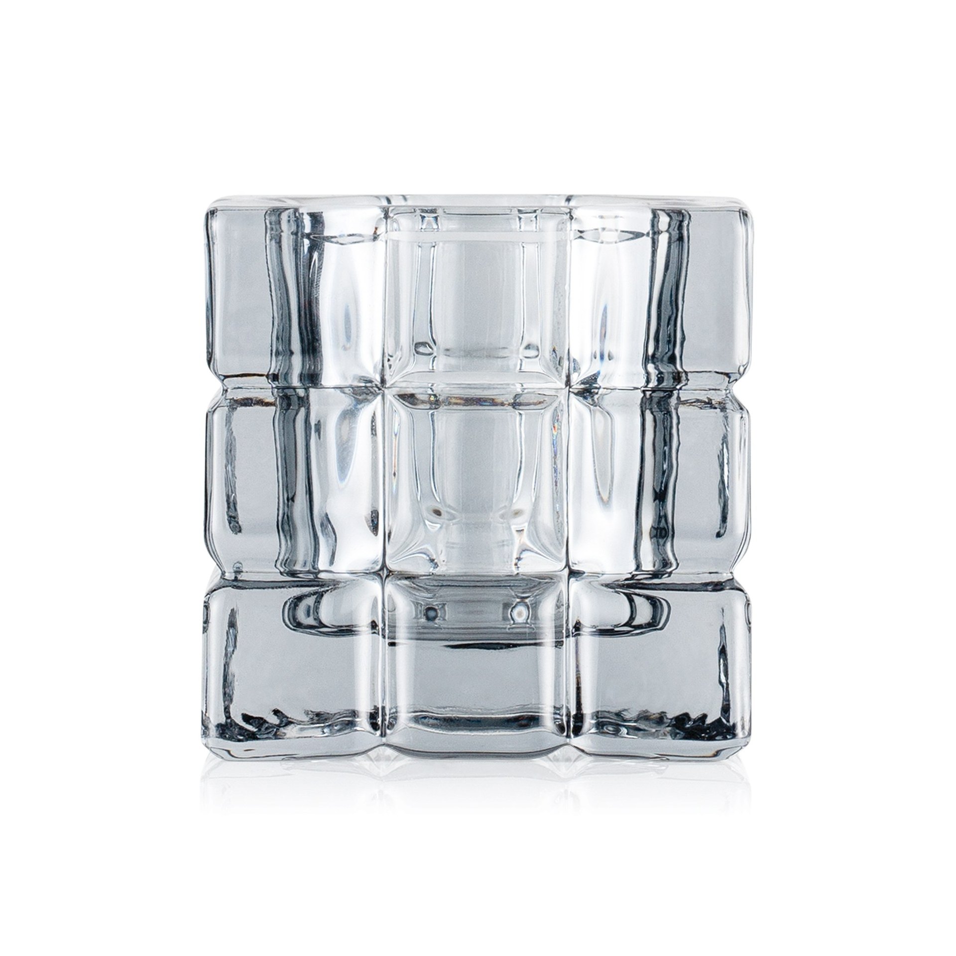 Cube Smoke Grey YUYU, 6,5 x 6,5 x 6,5 cm