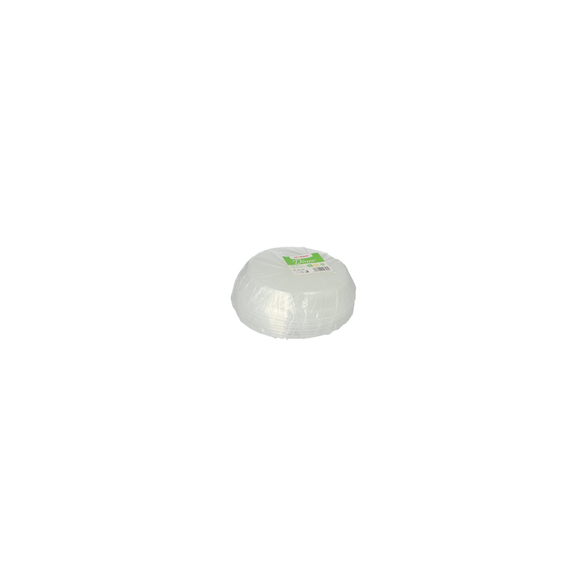 Mehrweg-Deckel für Menü-Teller PP rund Ø 22,7 cm · 4,1 cm transparent