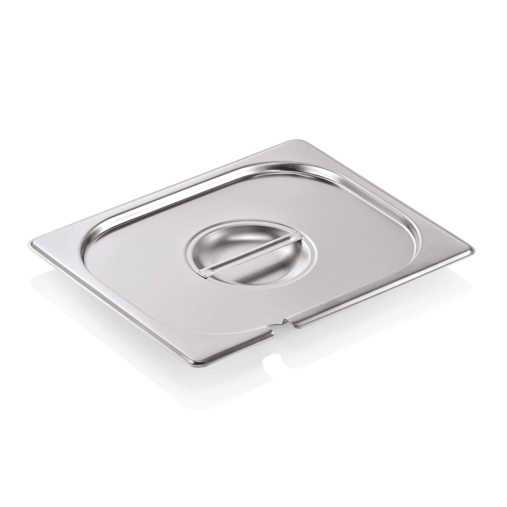 GN 1/2 Deckel mit Löffelaussparung GN 90
