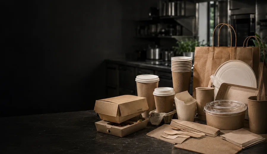 Verpackung und Verbrauchsmaterial für Restaurants
