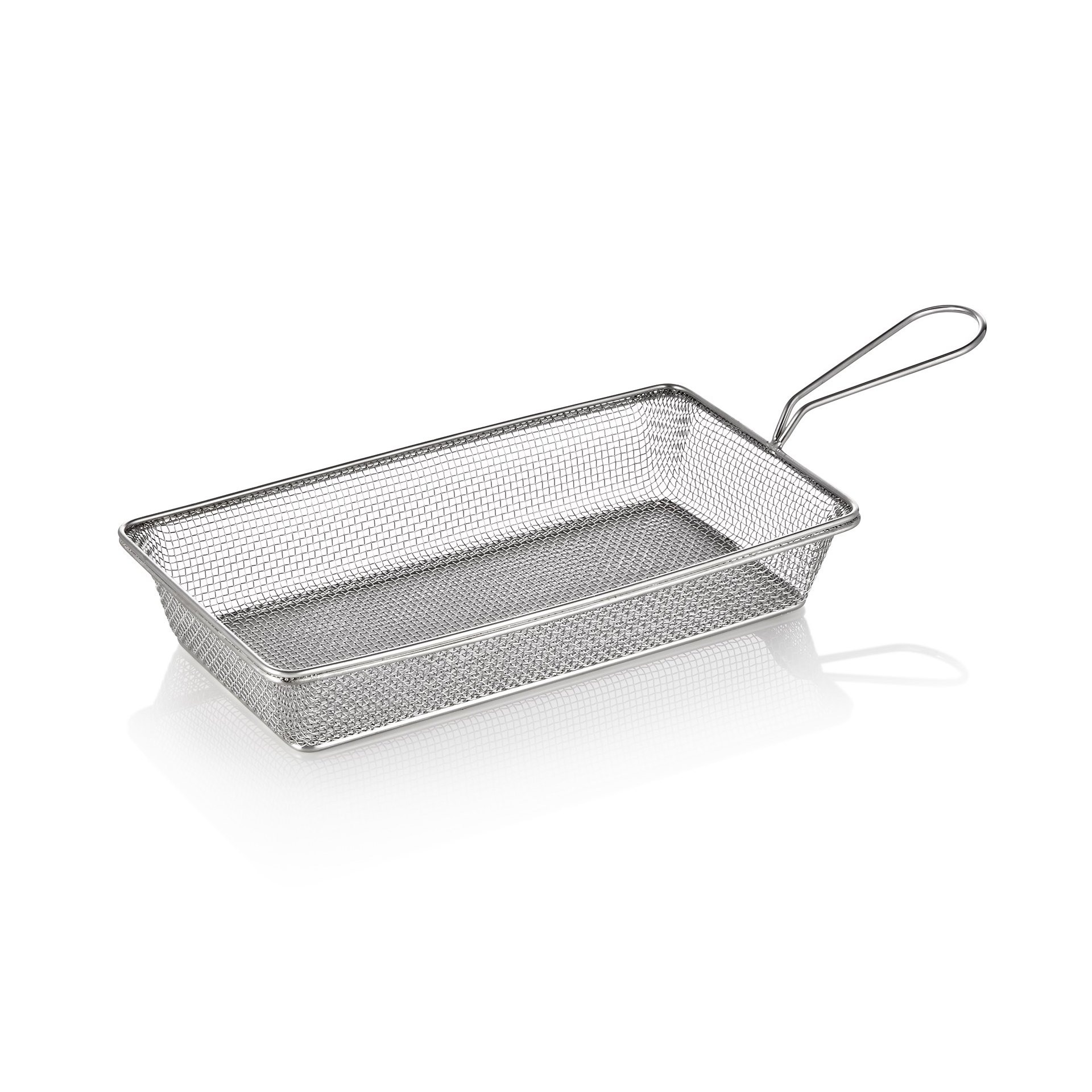Servier- und Frittierkorb, 28 x 16 x 5 cm Servier- und Frittierkorb, 28 x 16 x 5 cm