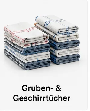 Gruben- und Geschirrtücher für Gastronomie, Küche und professionellen Service