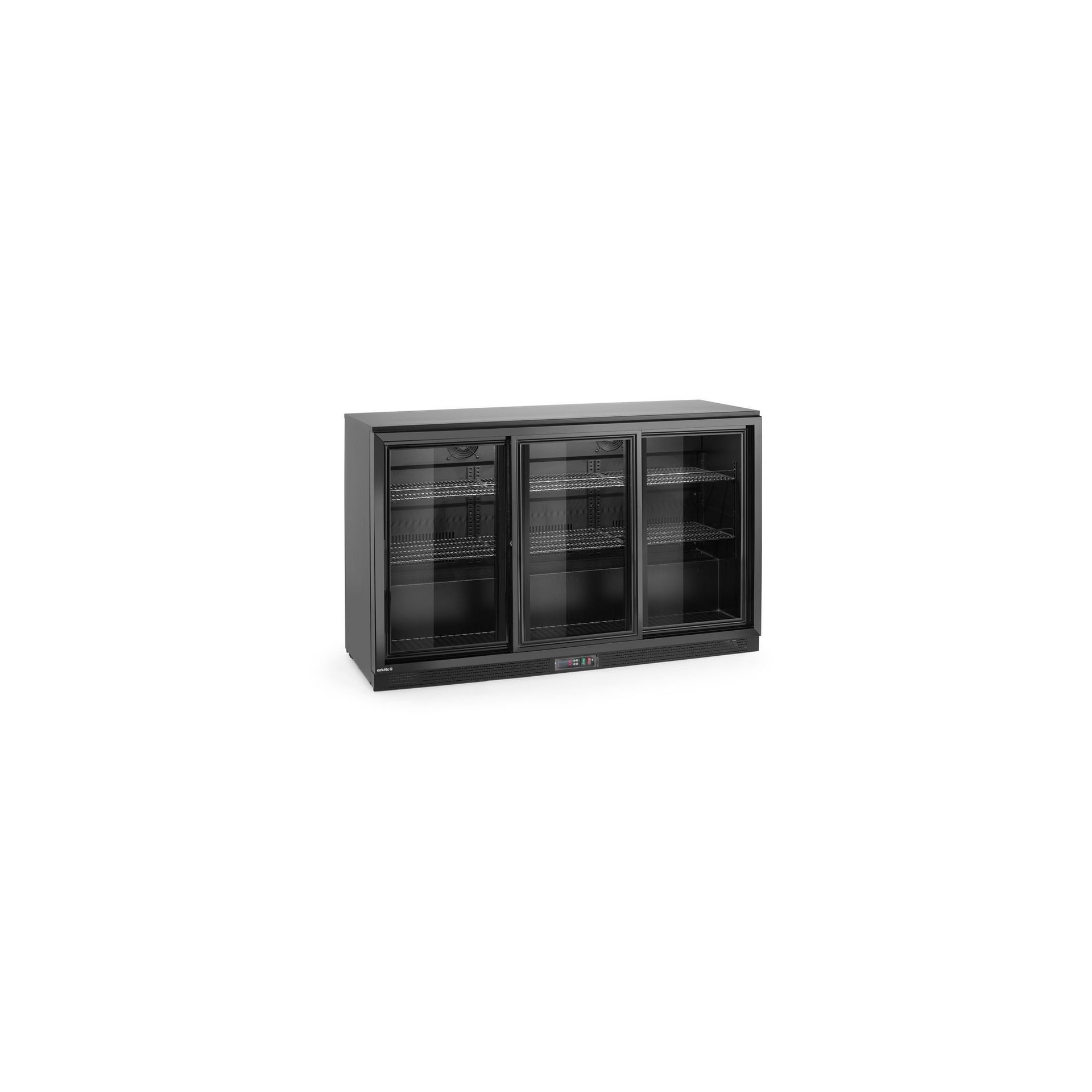Kühlschrank Arktic, 308L, Schwarz