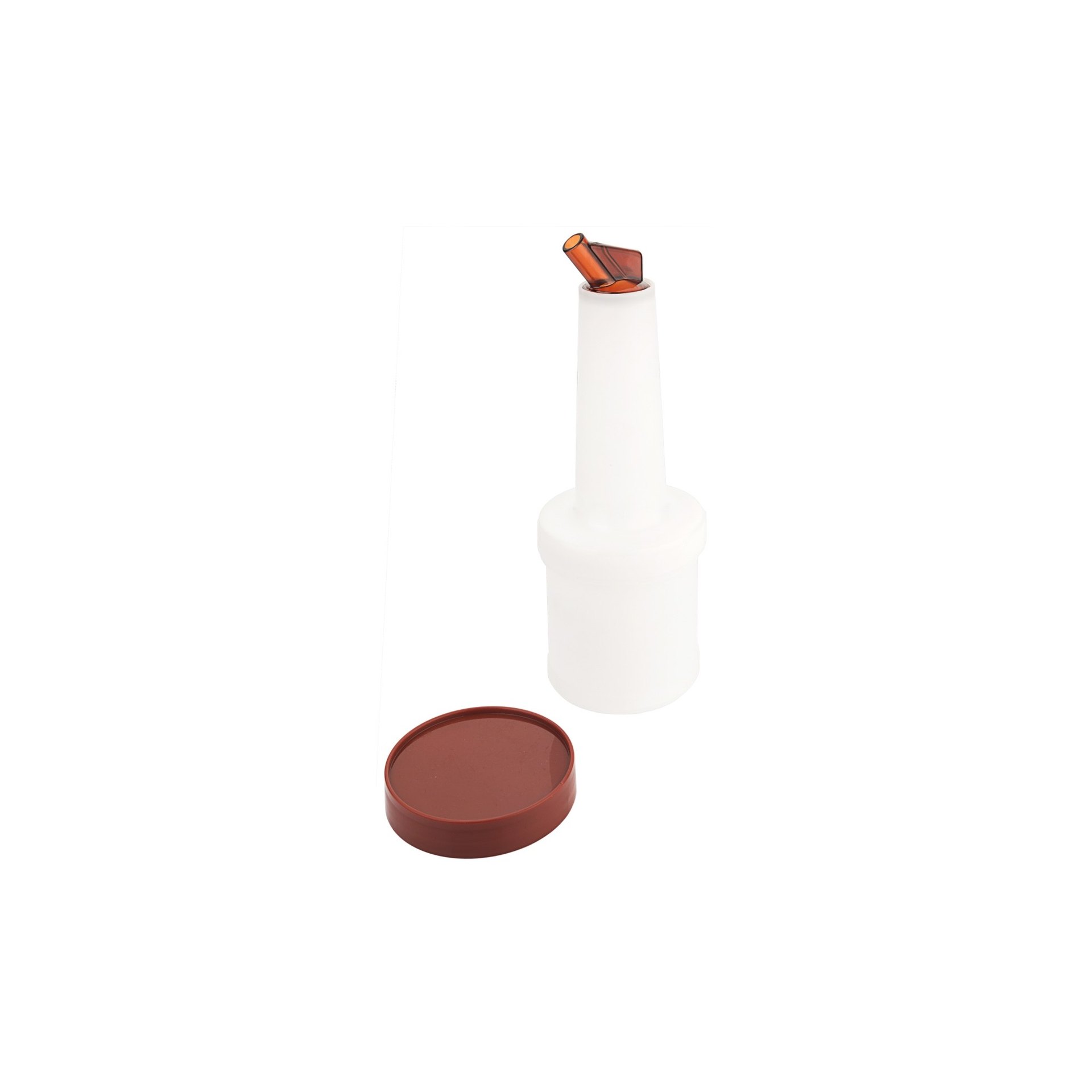Dosier- und Vorratsflasche braun / 0,5 l Dosier- und Vorratsflasche braun / 0,5 l