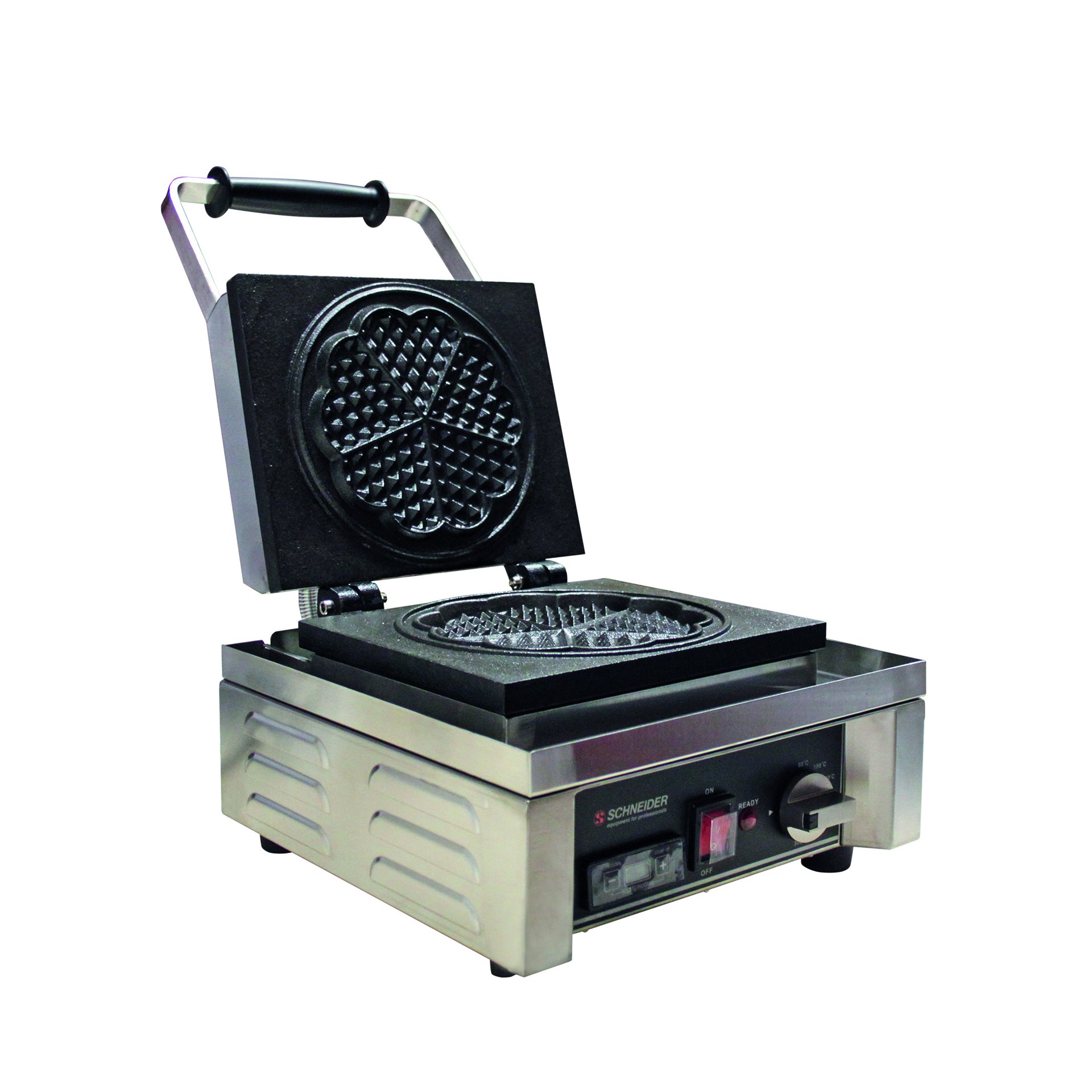 Waffel-Eisen mit digitalem Timer "Herz5"